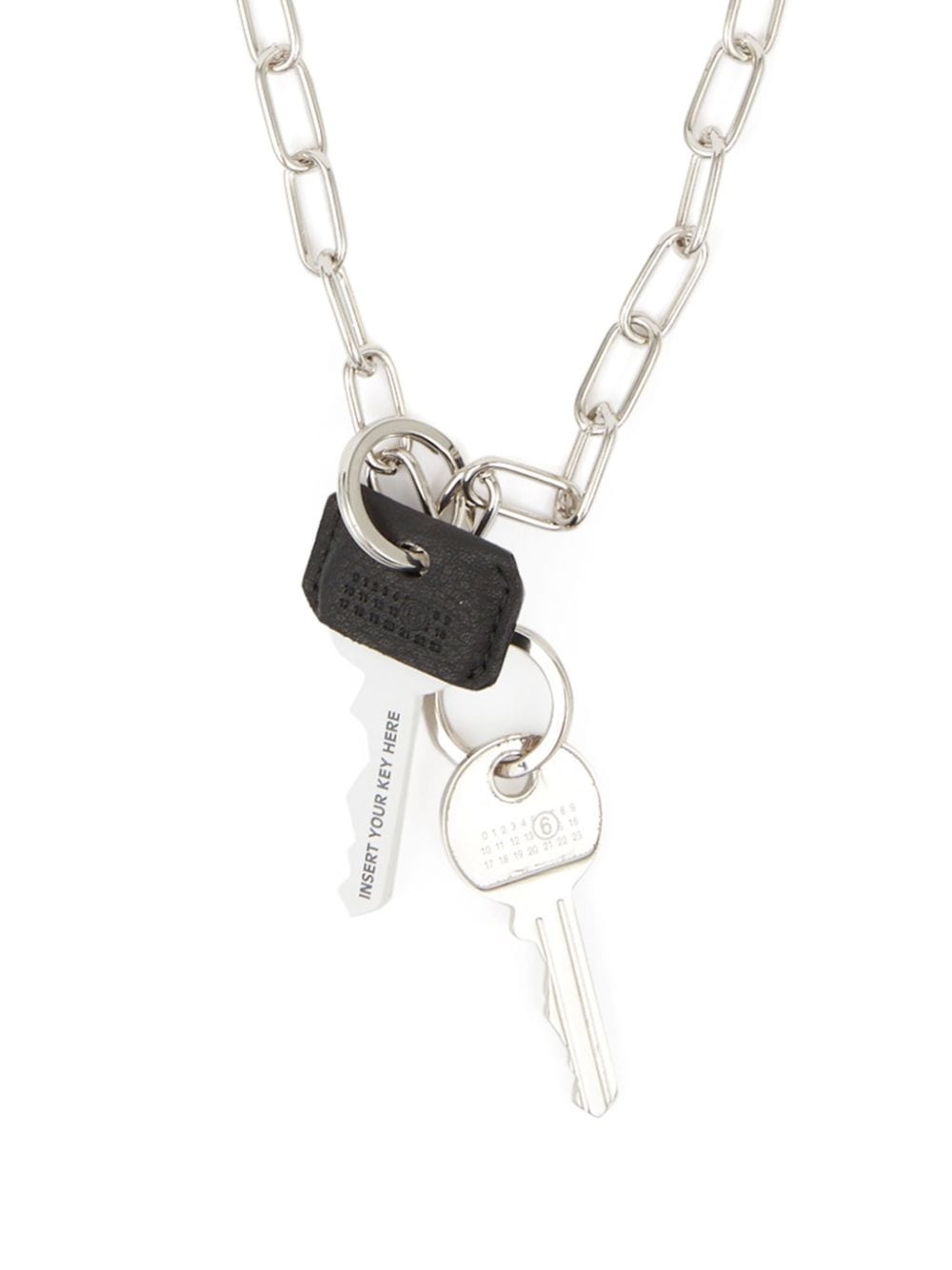 Numeric Signature Key necklace - 1