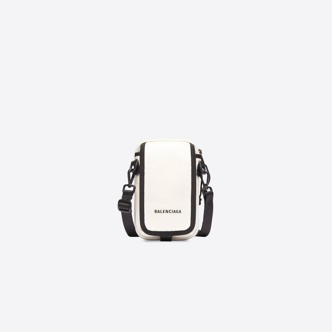 Men's Explorer Crossbody Pouch Bag in White - 1