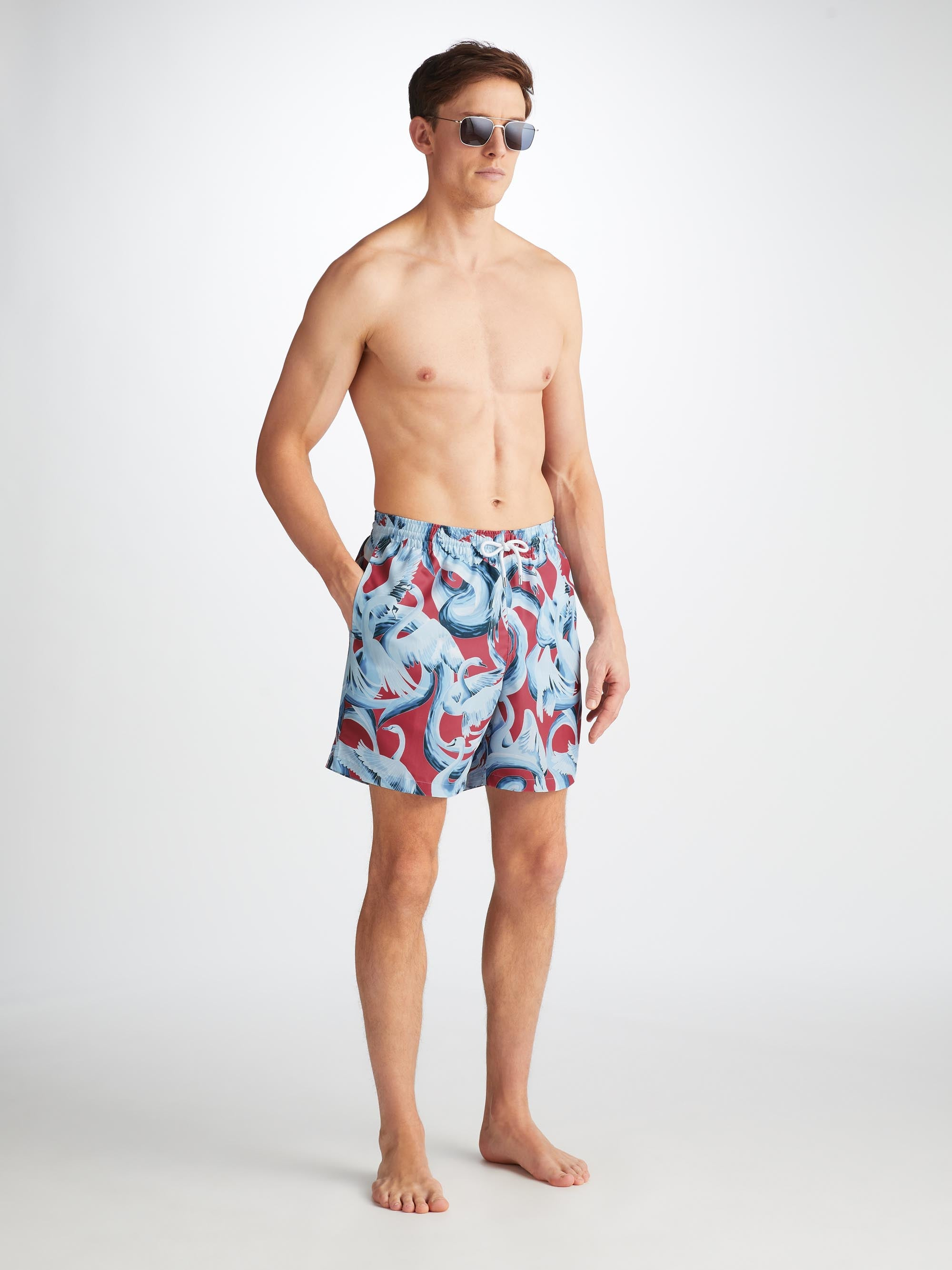 Men's Swim Shorts Maui 65 Red - 3