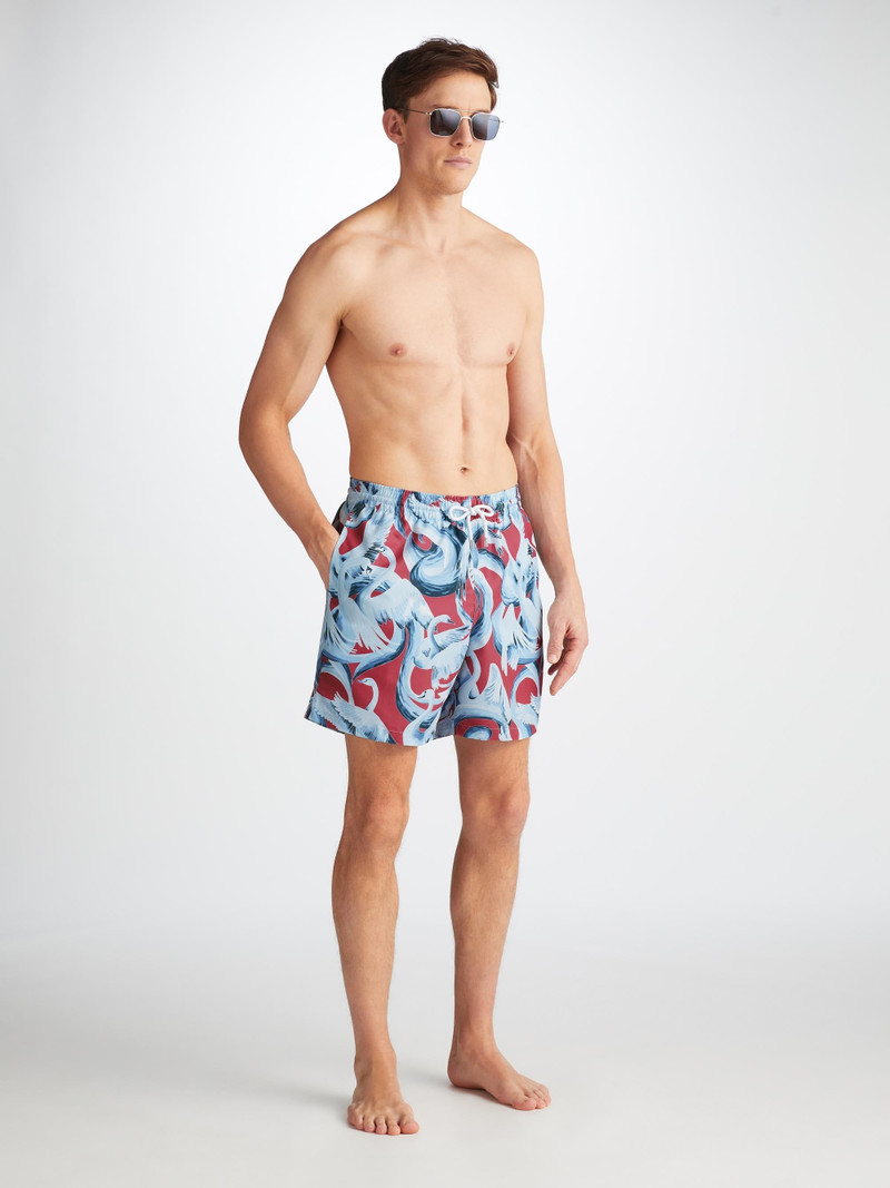 Men's Swim Shorts Maui 65 Red 3