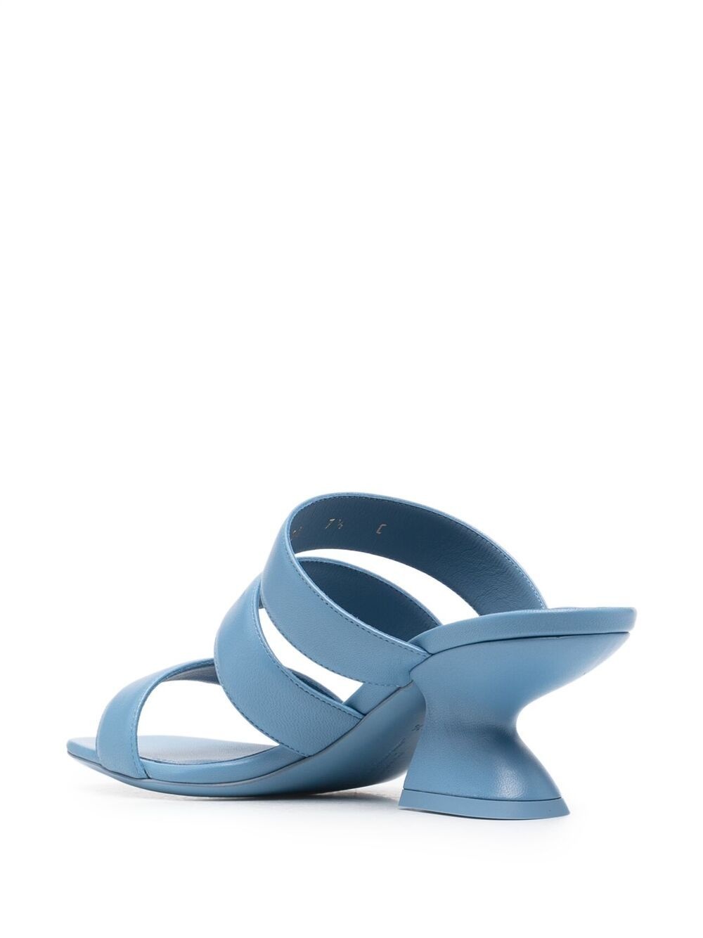 70mm sculpted heel sandals - 3