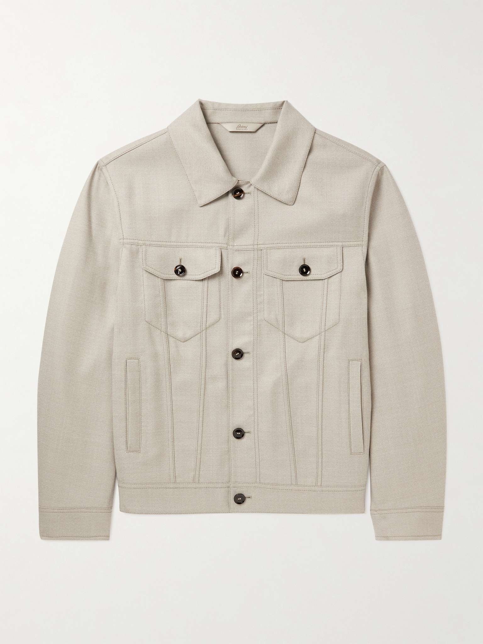 Wool-Blend Trucker Jacket - 2