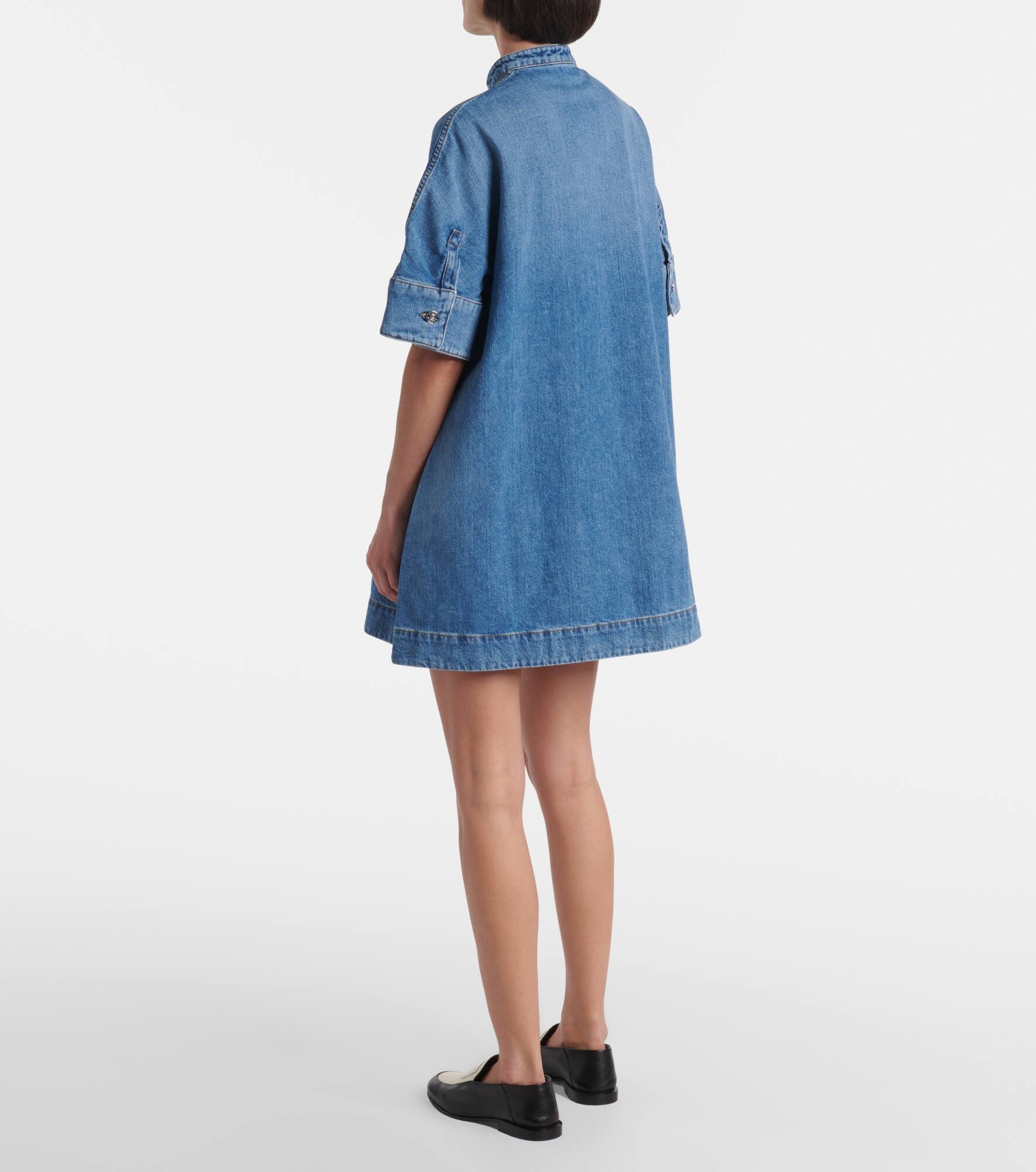Denim minidress - 3