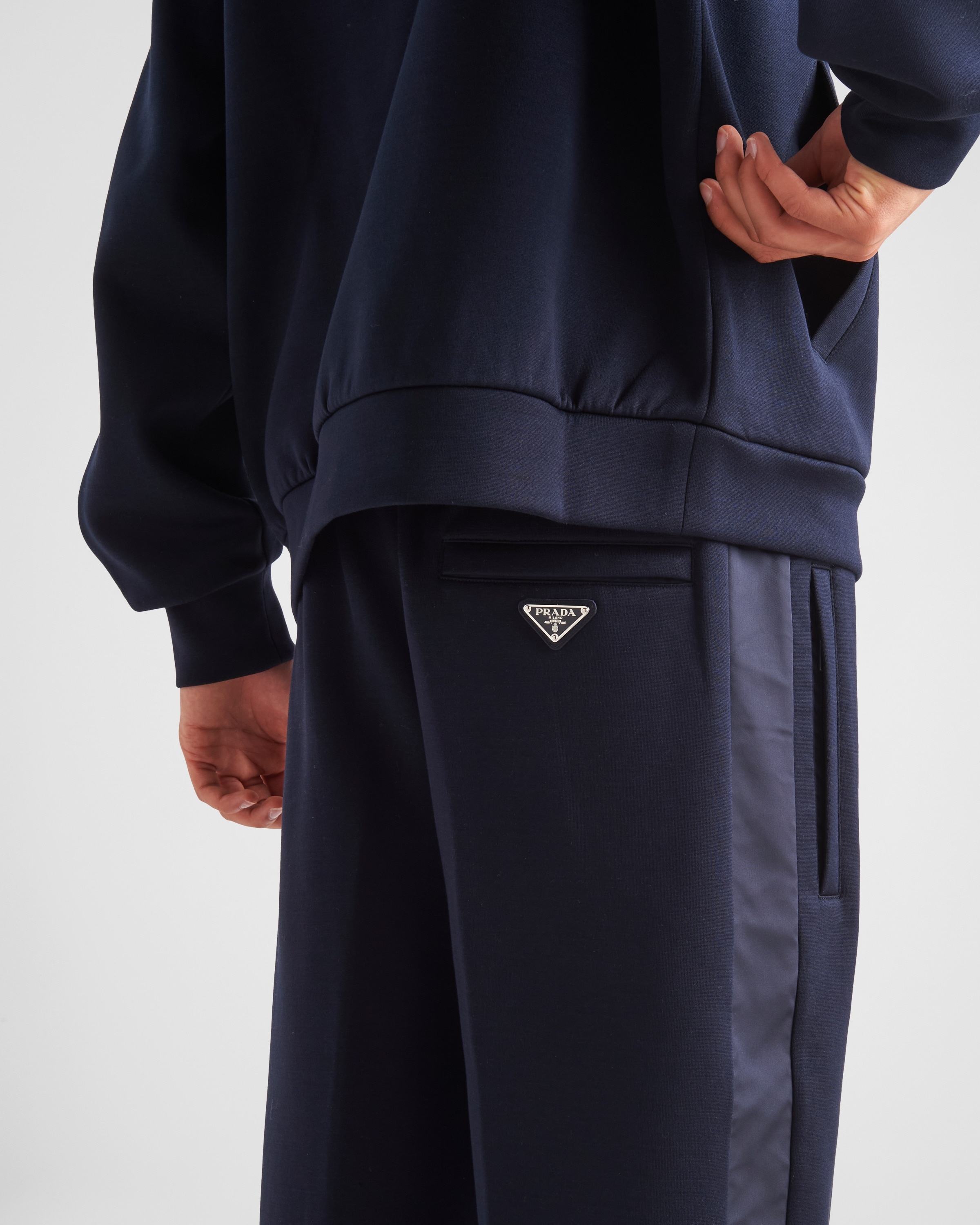 Technical cotton pants - 3