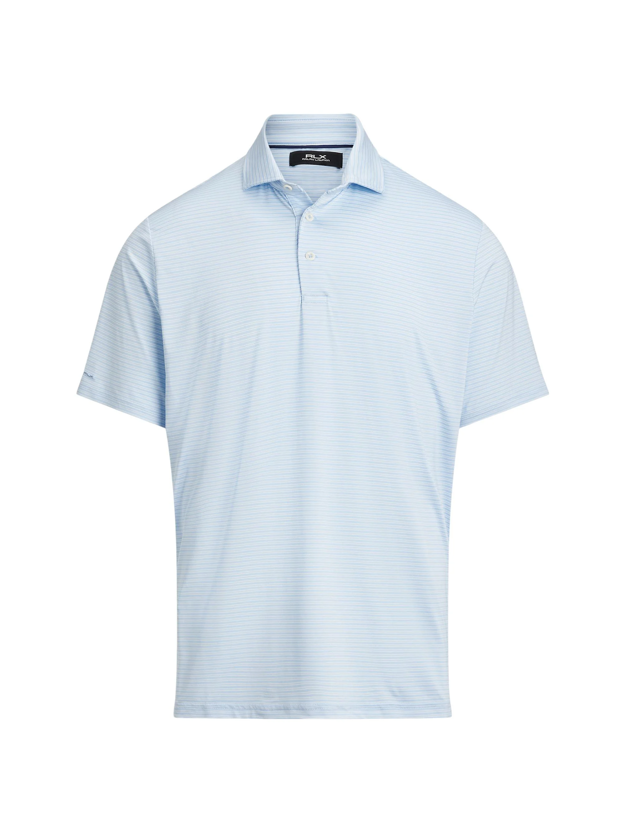 Men's Featherweight Airflow Performance Polo Shirt - Office Blue Ceramic White - 1