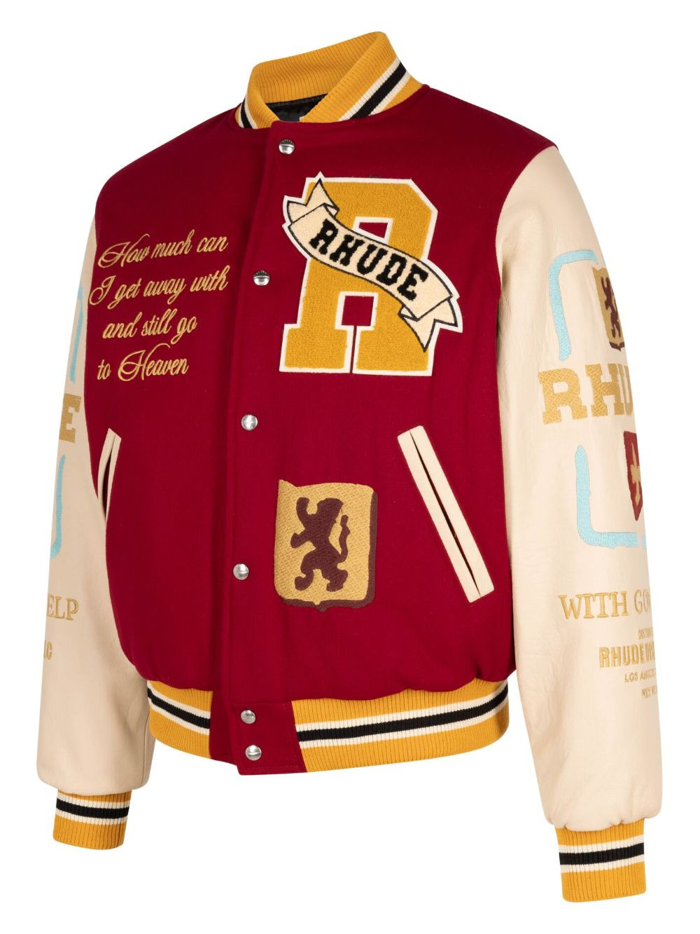 Le VAlley varsity jacket - 3