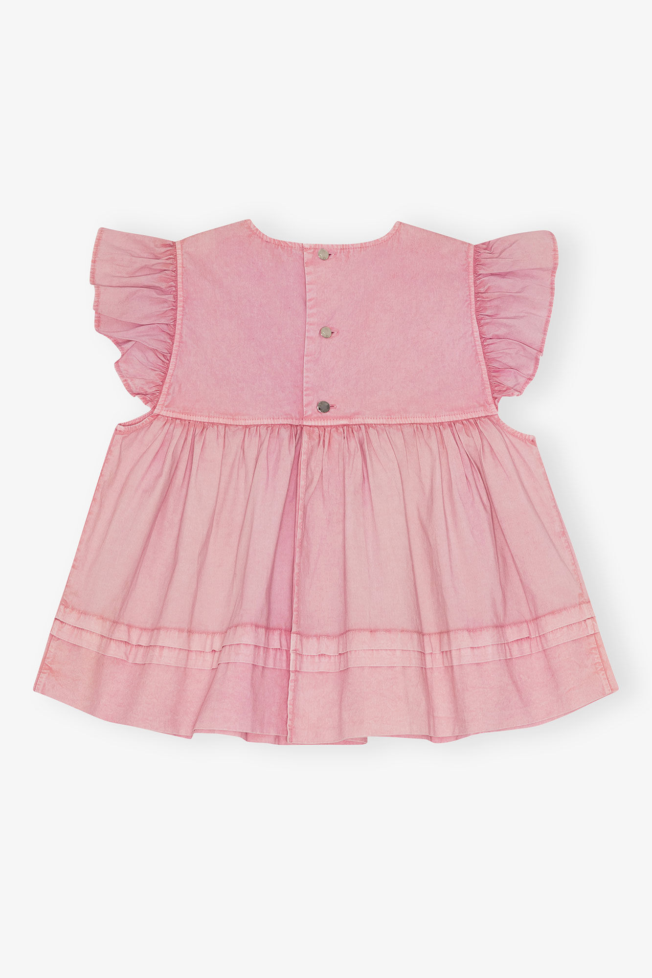PINK WASHED COTTON TOP - 6