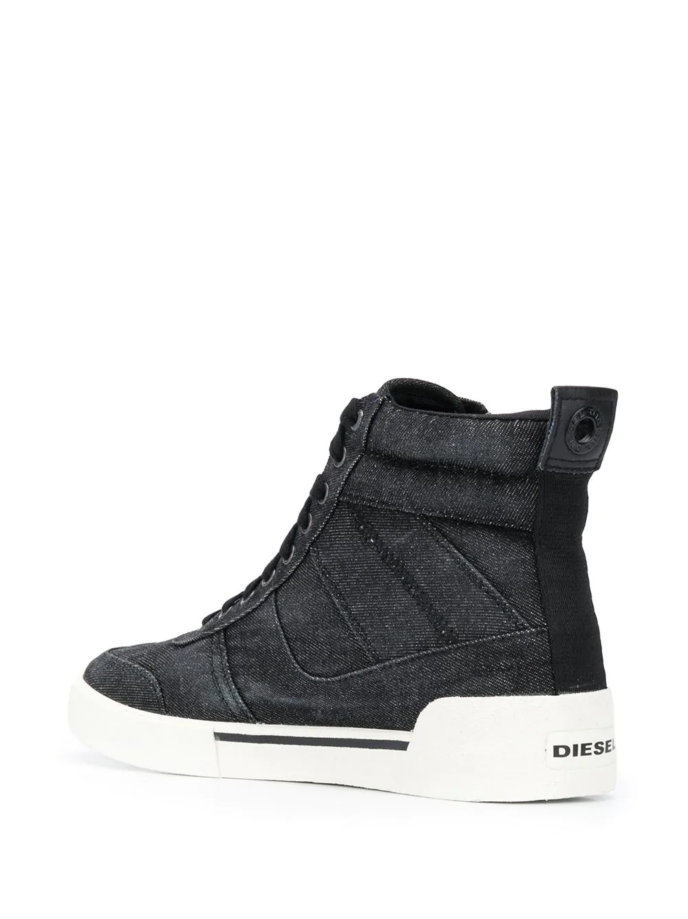 logo hi-top sneakers - 3