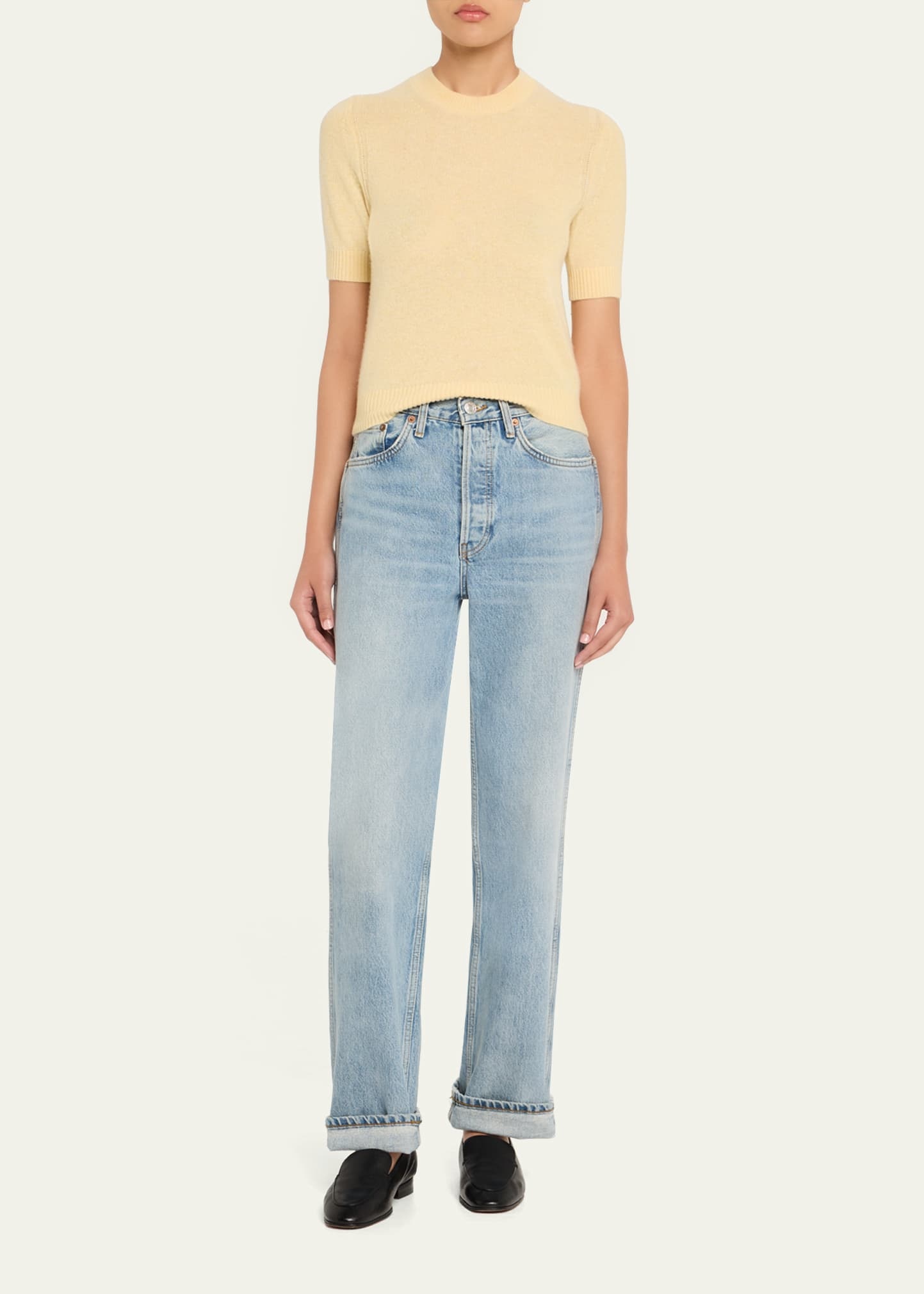 Cashmere Sweater Tee - 2