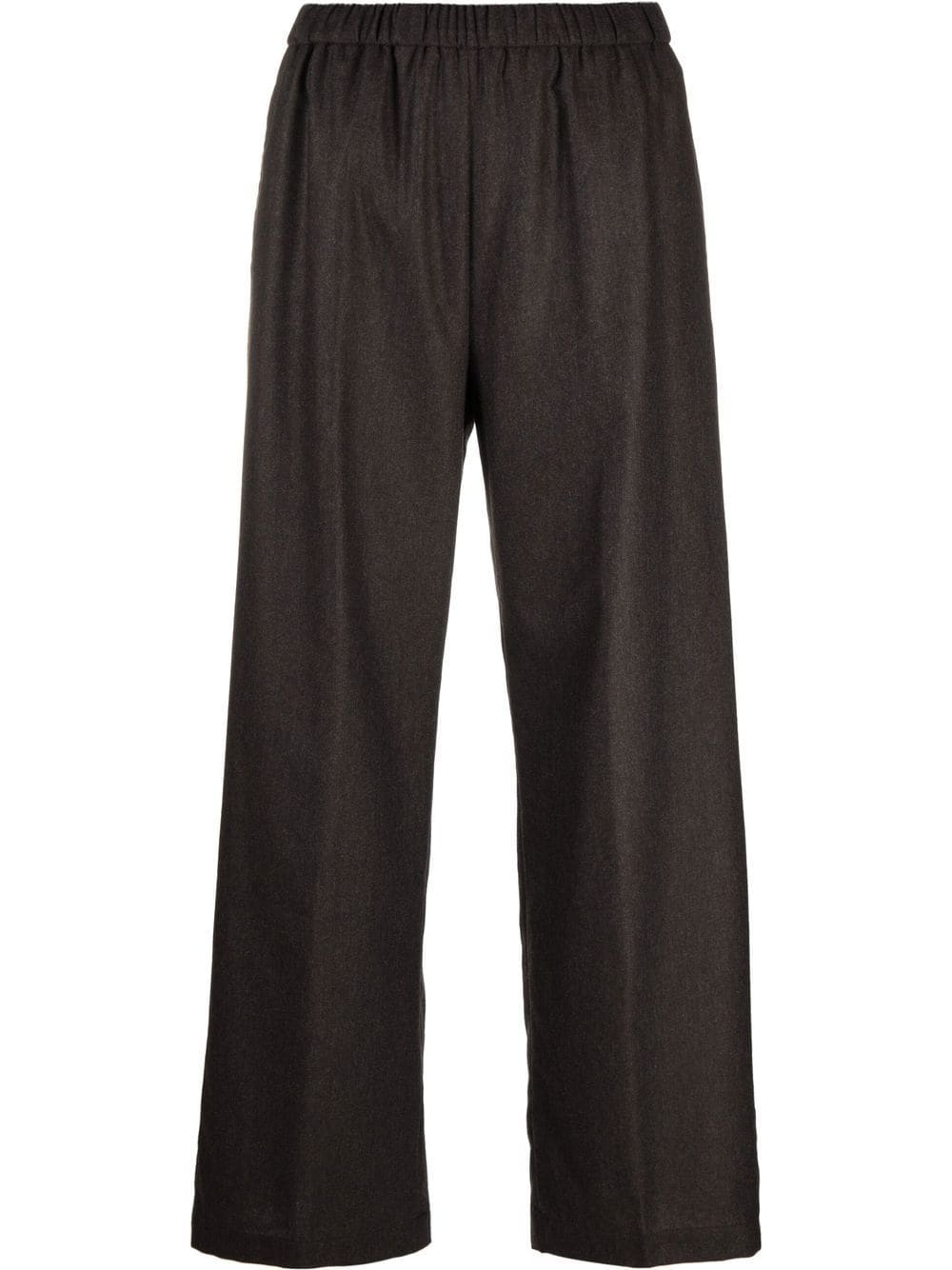high-waist wide-leg trousers - 1