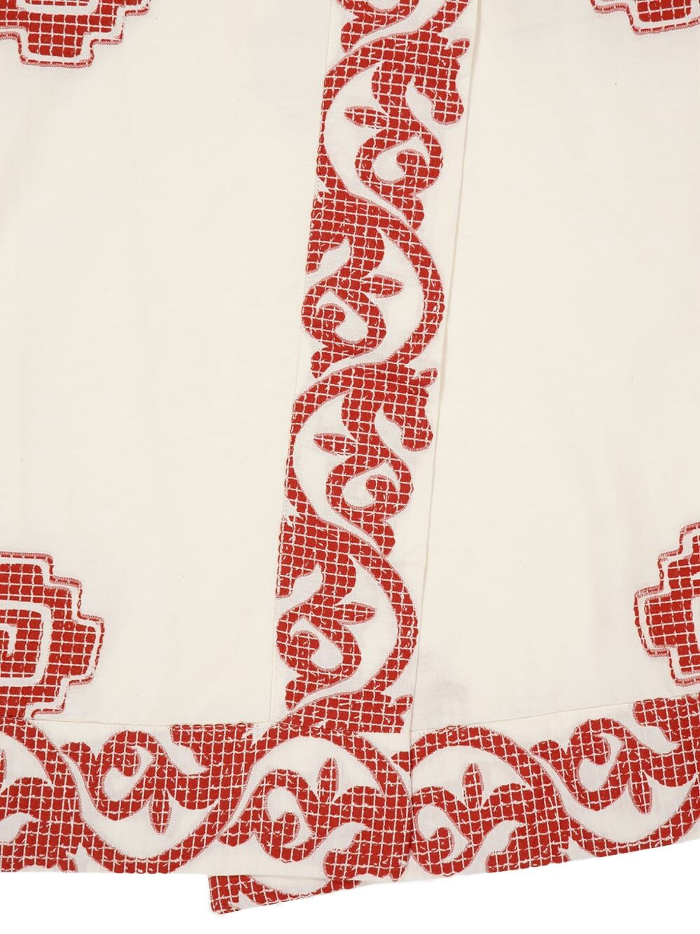 halterneck embroidered dress - 3