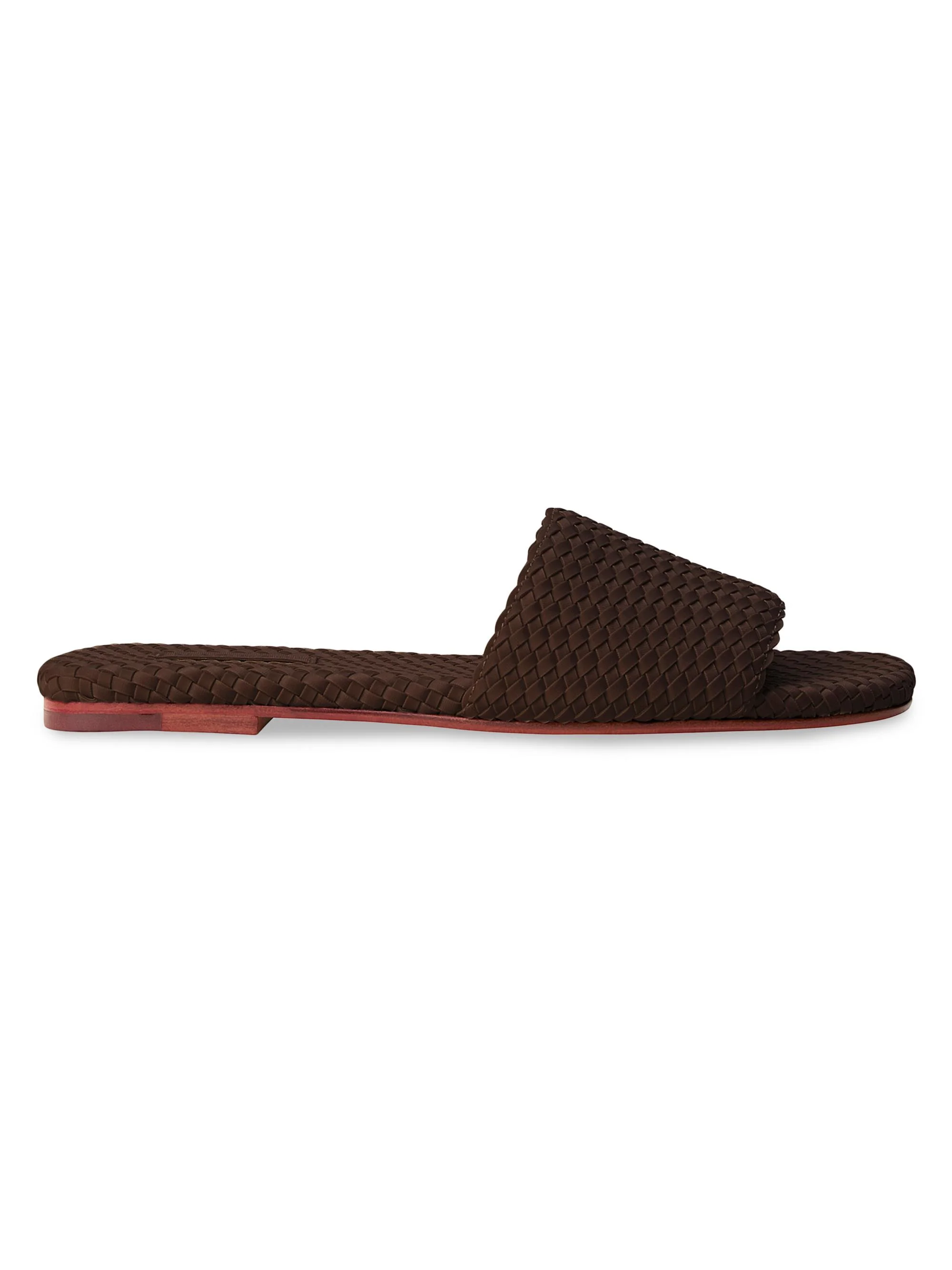 Women's St. Barths Slide Sandals - Chocolate - 1