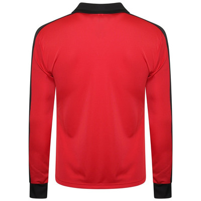WALES BONNER Home Jersey Shirt in Red/black outlook