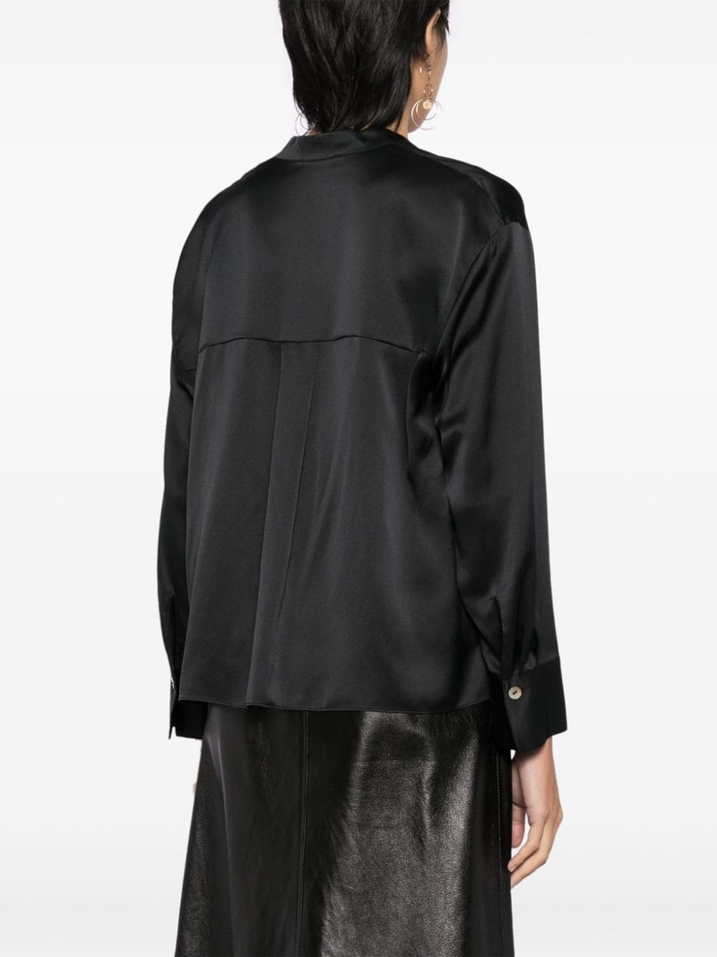 draped silk blouse 4