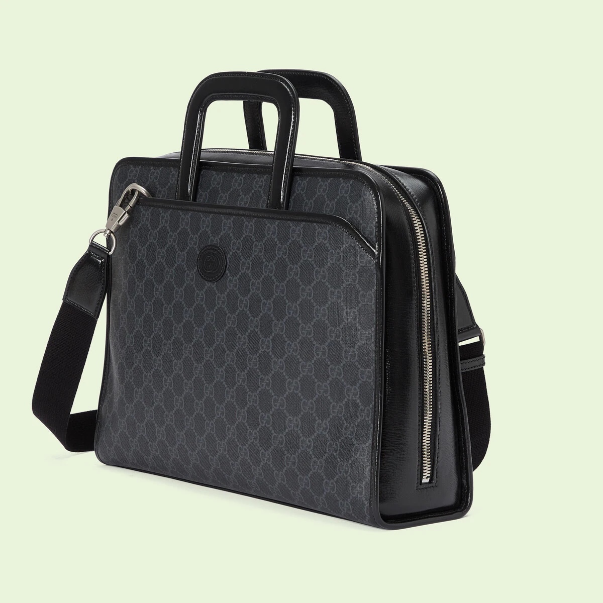 Briefcase with Interlocking G - 1