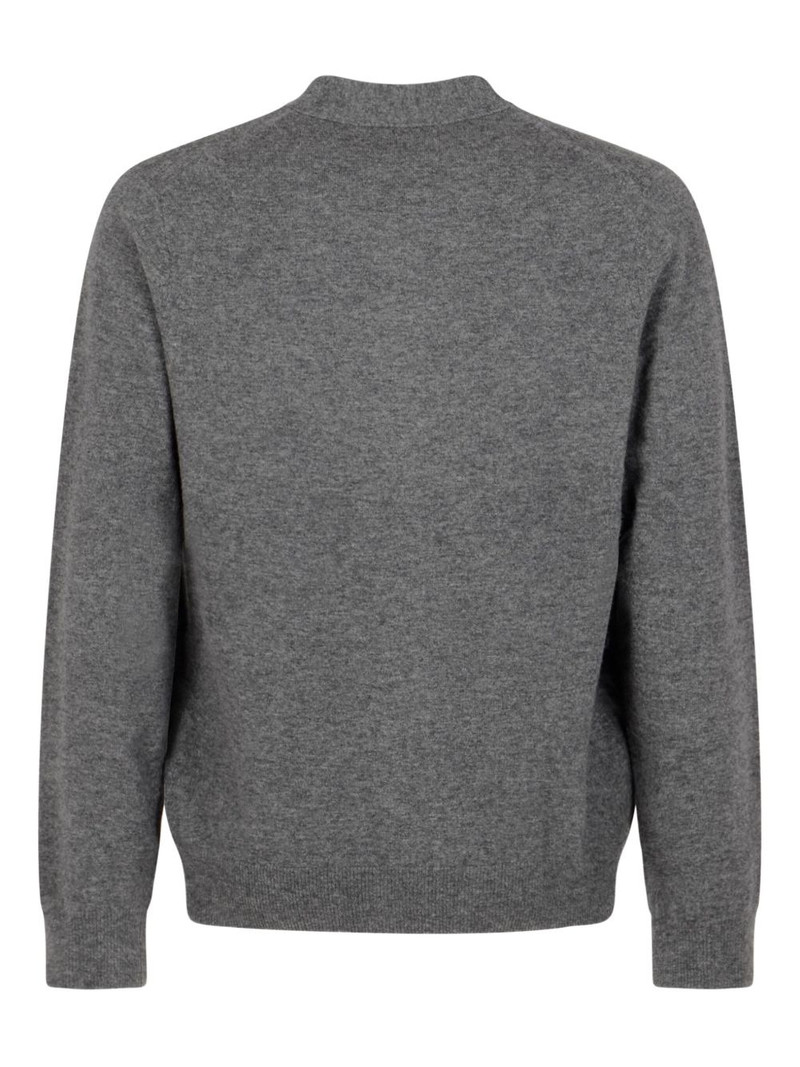 Comme Des Garçons button-front wool cardigan outlook