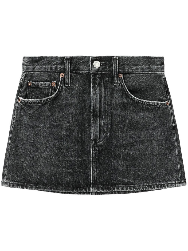 denim mini skirt 1