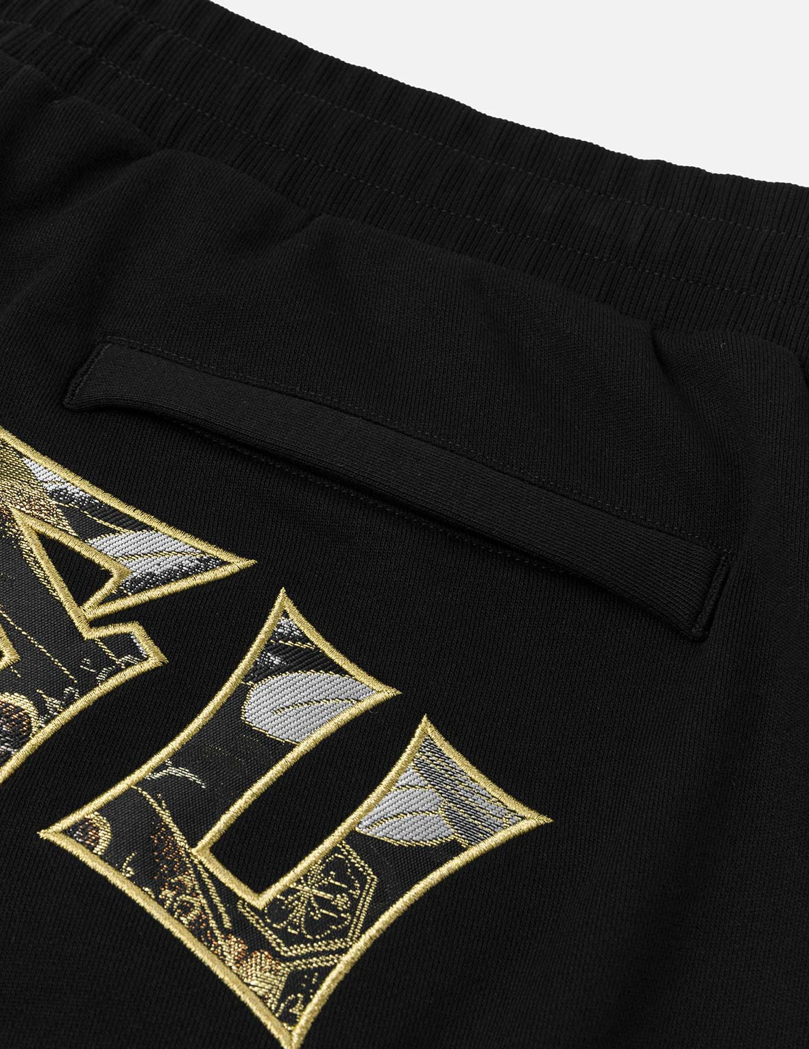 Seagull Embroidery EVISU Brocade Appliqué Straight Fit Sweatpants - 8