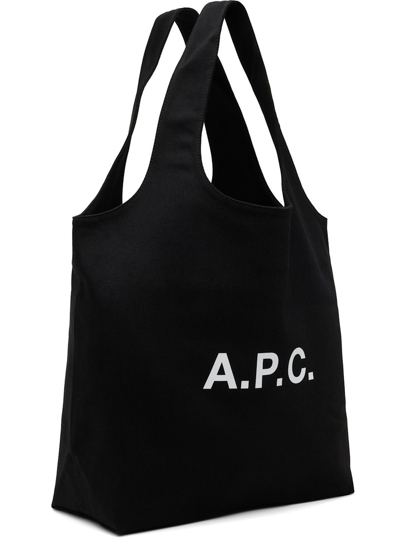 A.P.C. Black Ninon Tote outlook