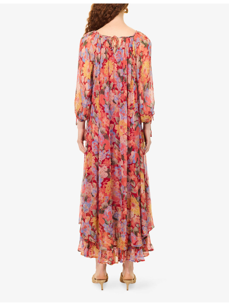Hayden Floral Chiffon Maxi Dress 4