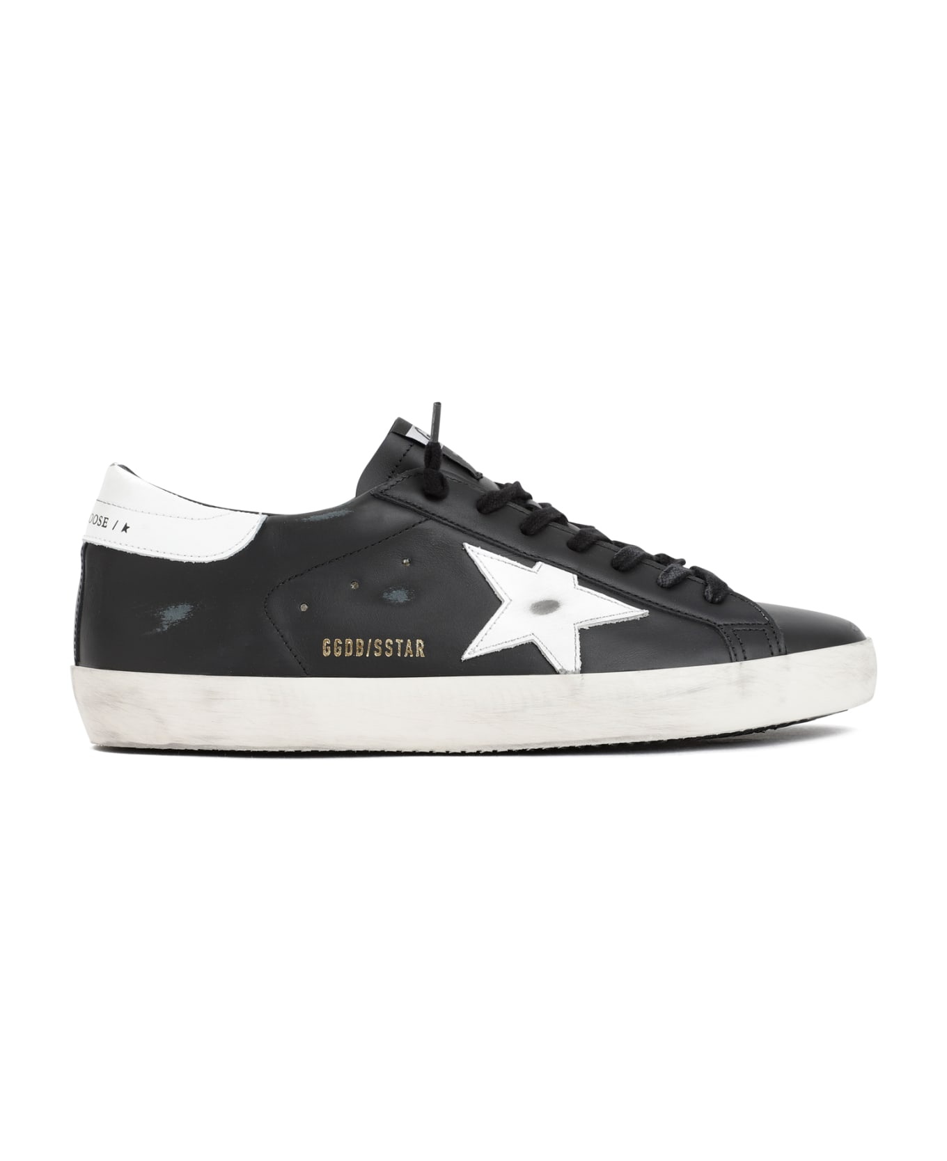 Black 'super Star' Sneakers - 2