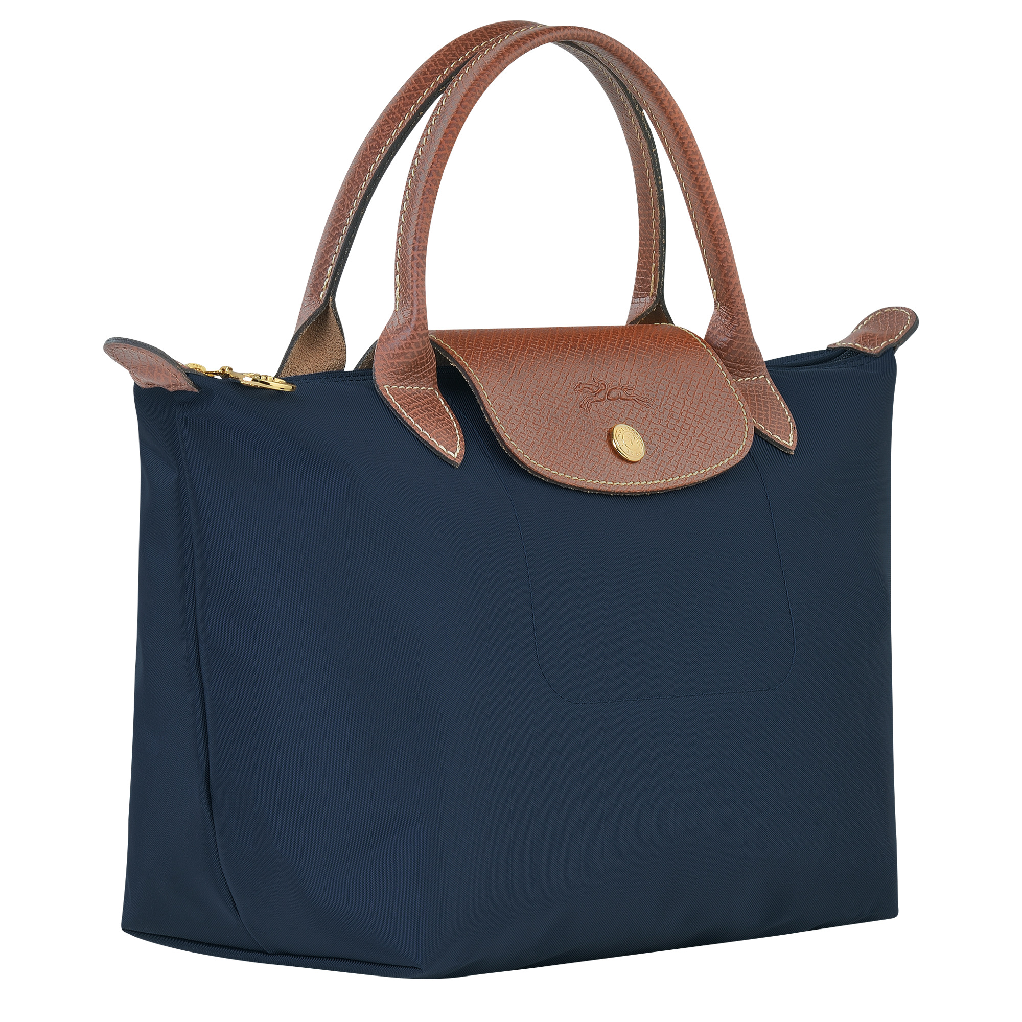 Navy blue longchamp le pliage best sale