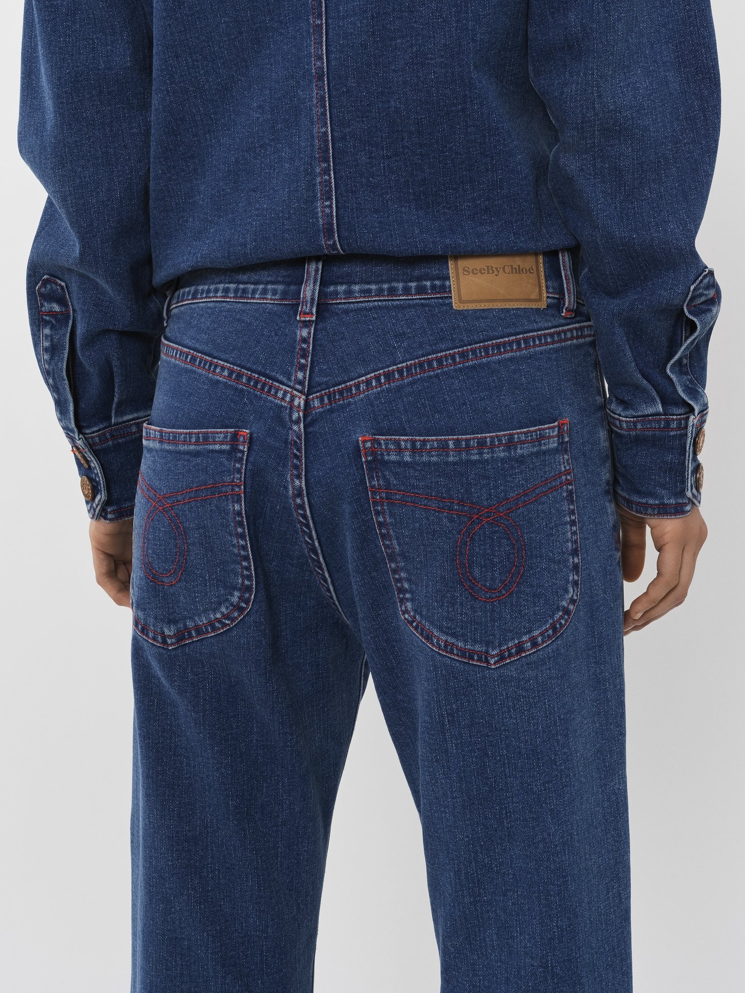 SIGNATURE CROPPED JEANS - 5