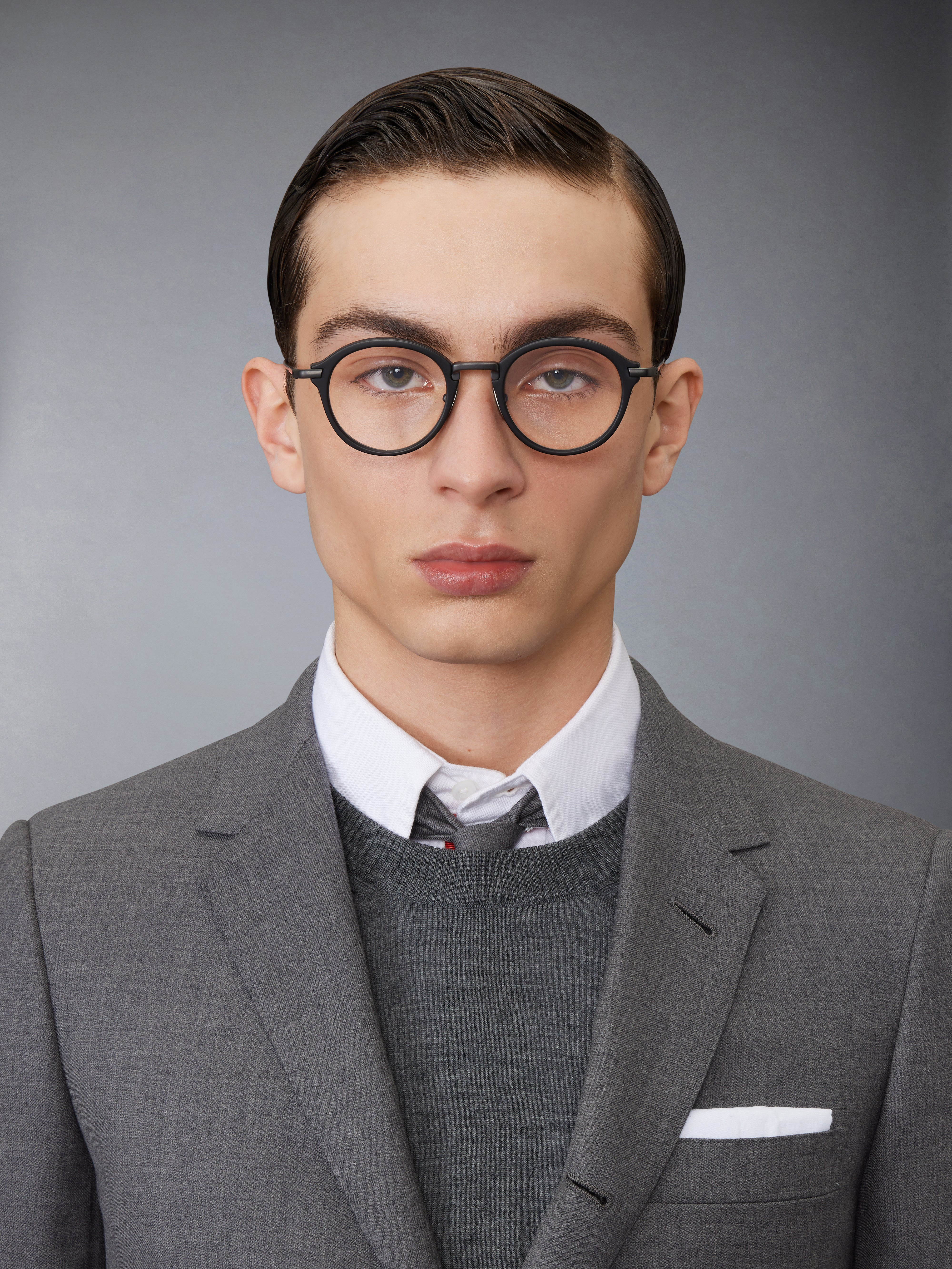Acetate And Titanium Round Eyeglasses - 3