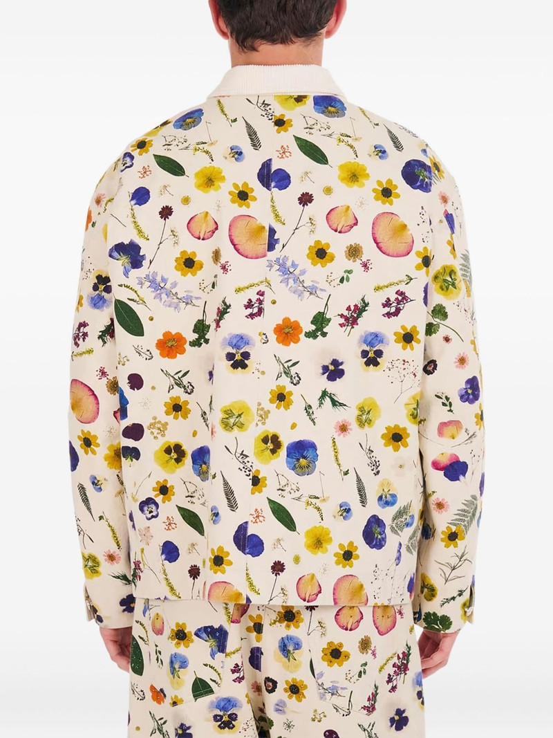 floral-print pocketed shirt jacket 3