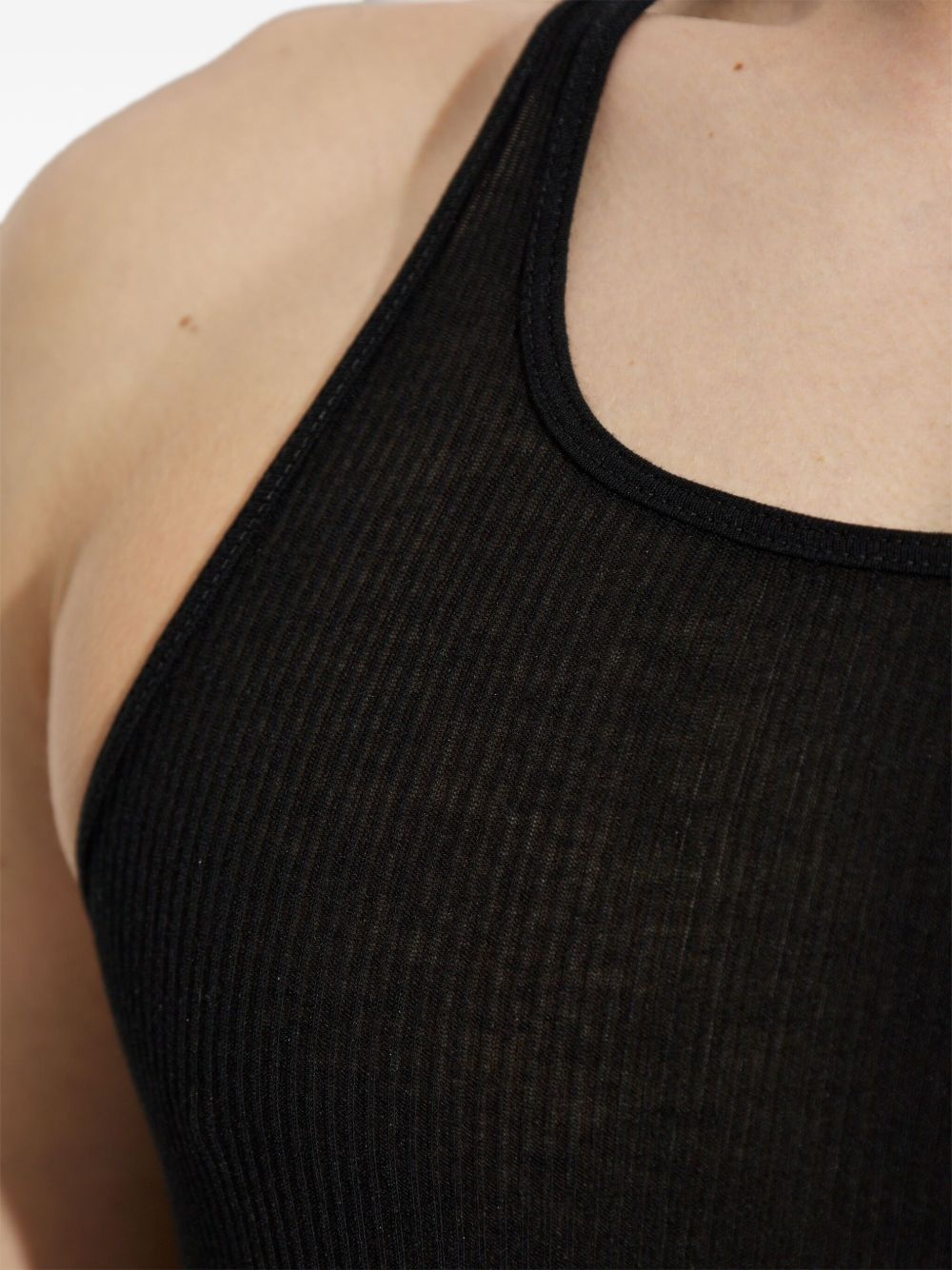ribbed racerback vest - 5