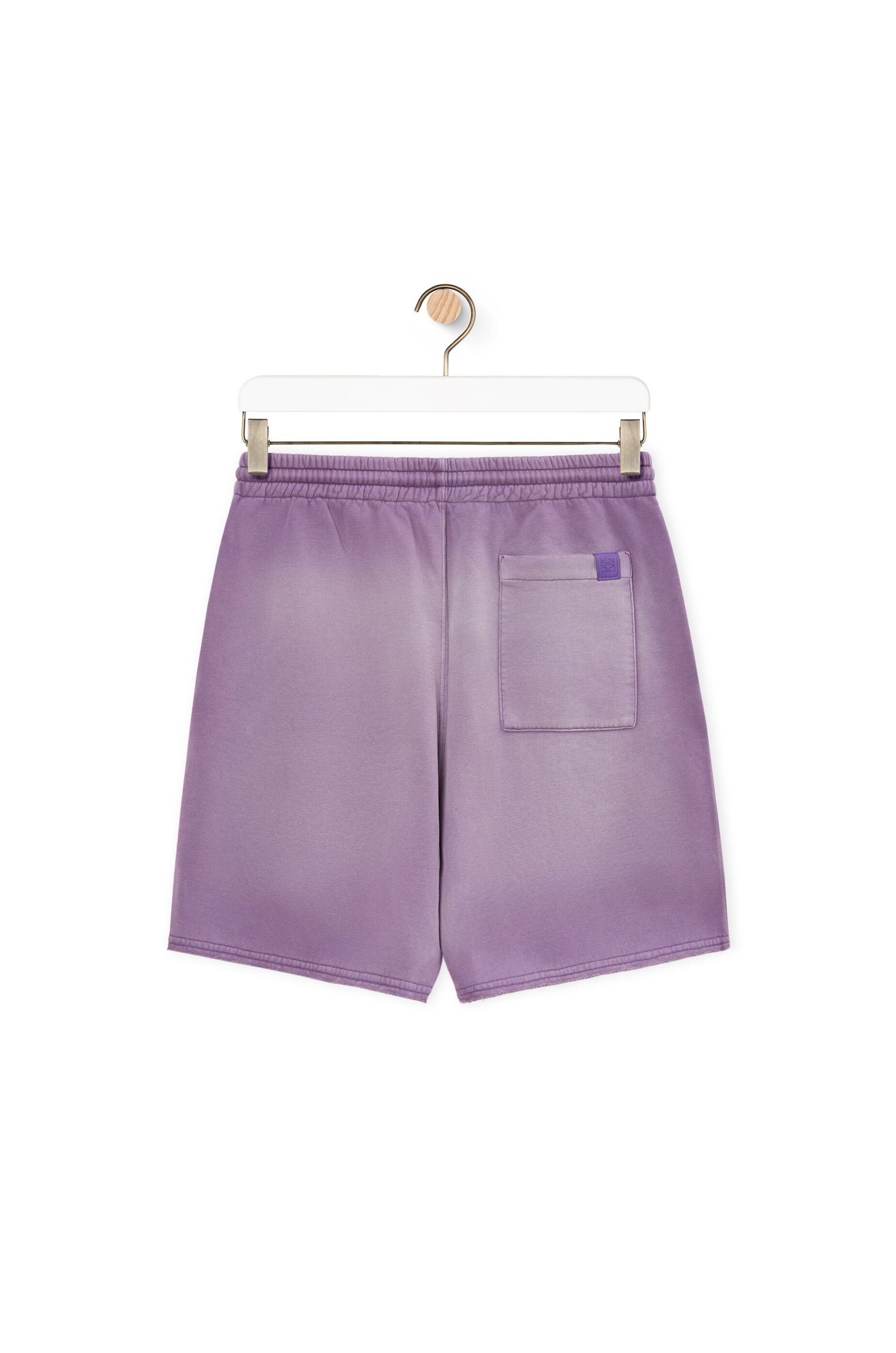 Washed drawstring shorts in cotton - 2