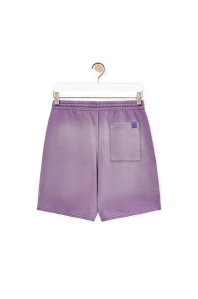Loewe Washed drawstring shorts in cotton outlook