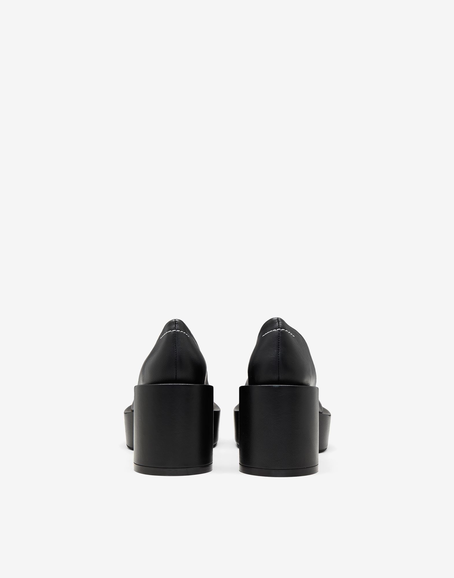 6 heel décolleté platform shoes - 3