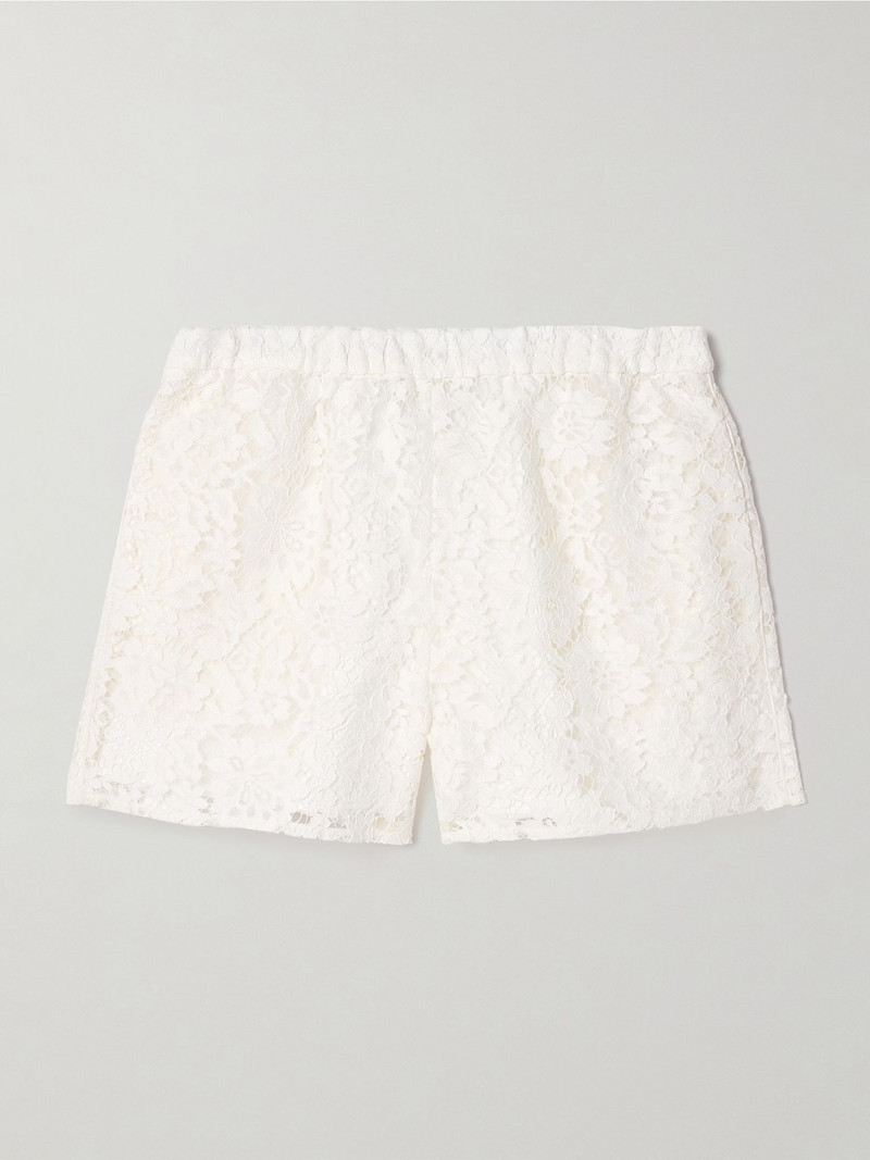 Printed corded lace shorts Off-white 1