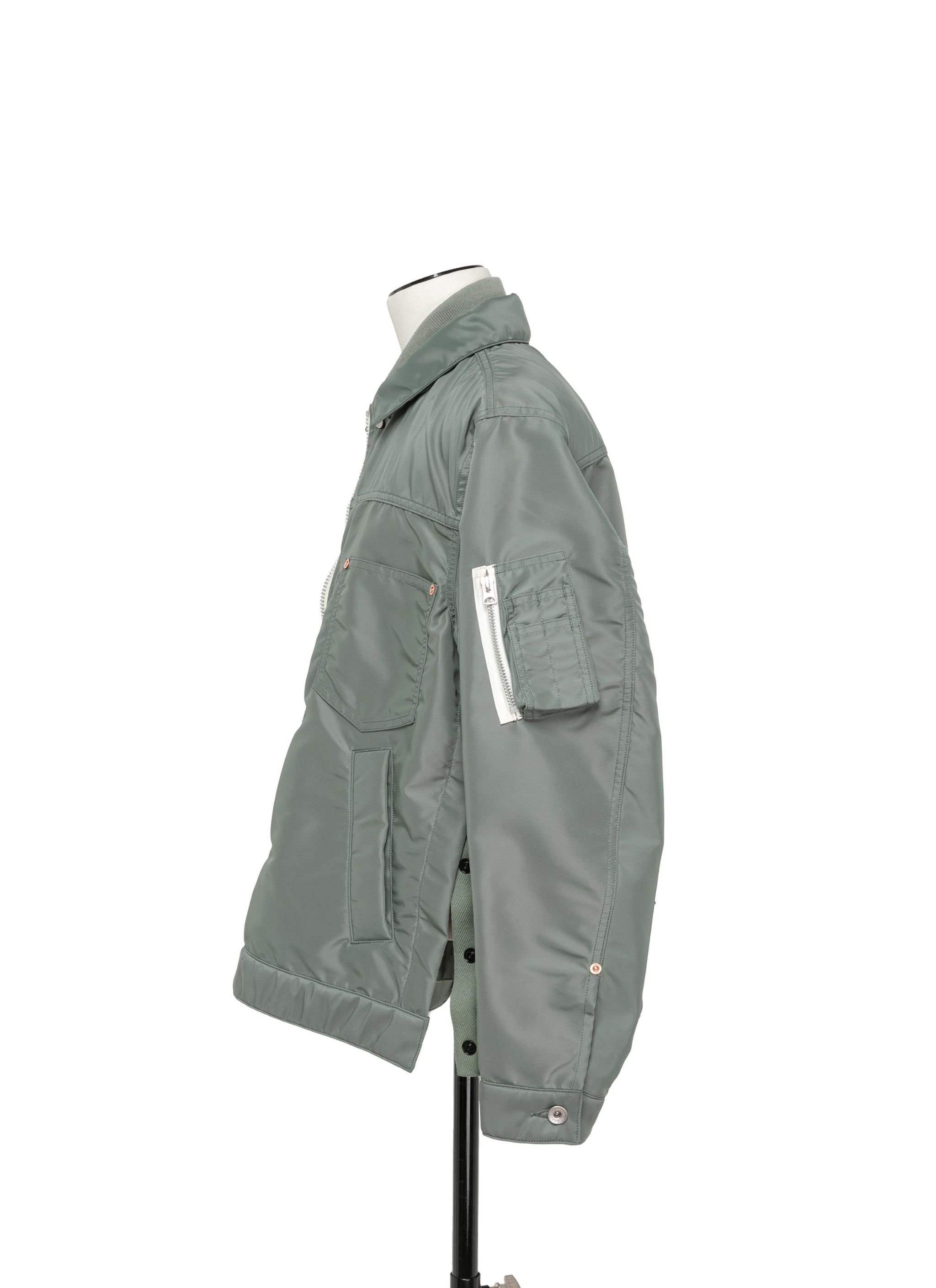 Nylon Twill Blouson - 3