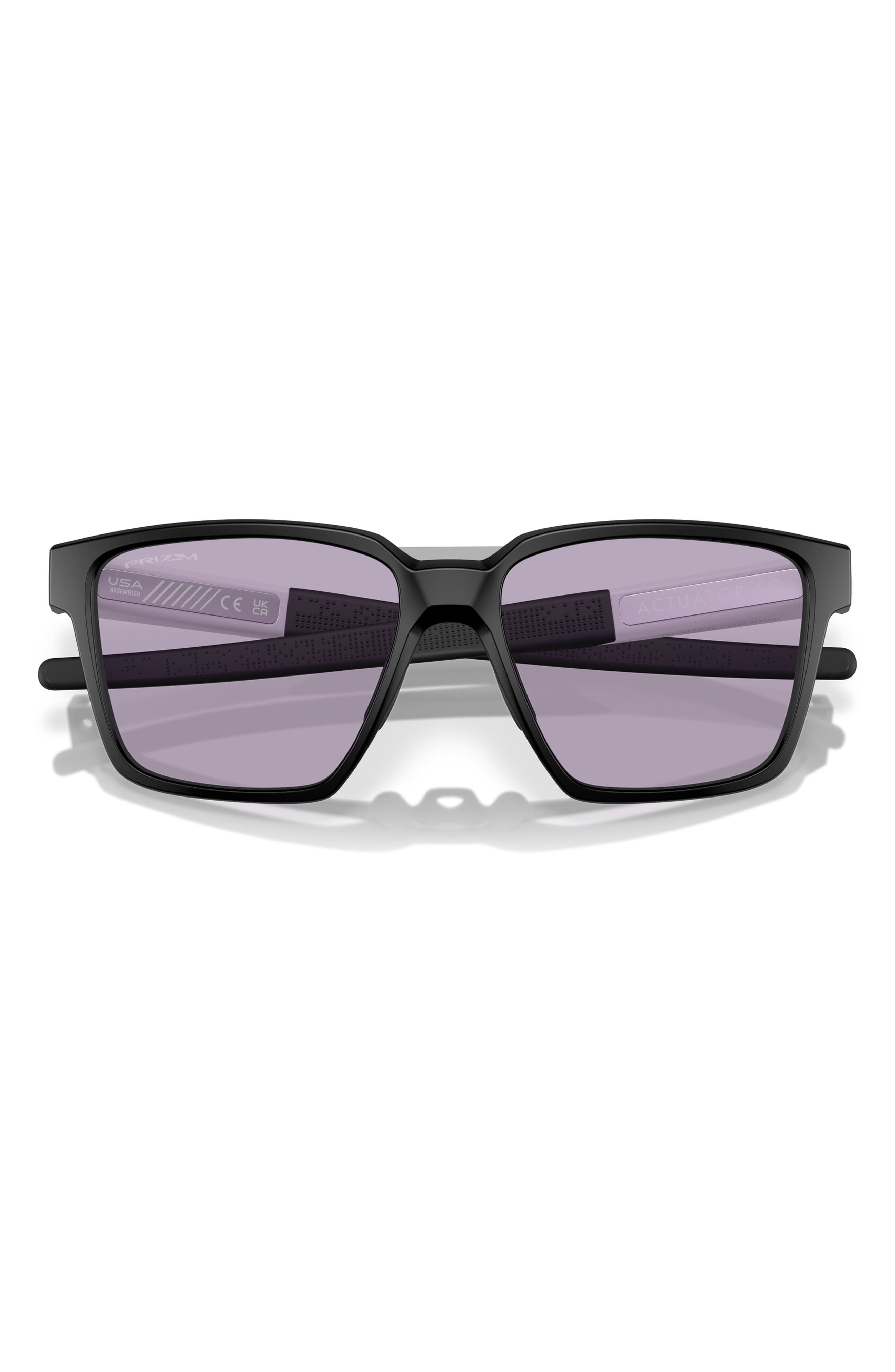 Oakley Actuator 57mm Prizm™ Rectangular Sunglasses in Black Grey at Nordstrom - 5