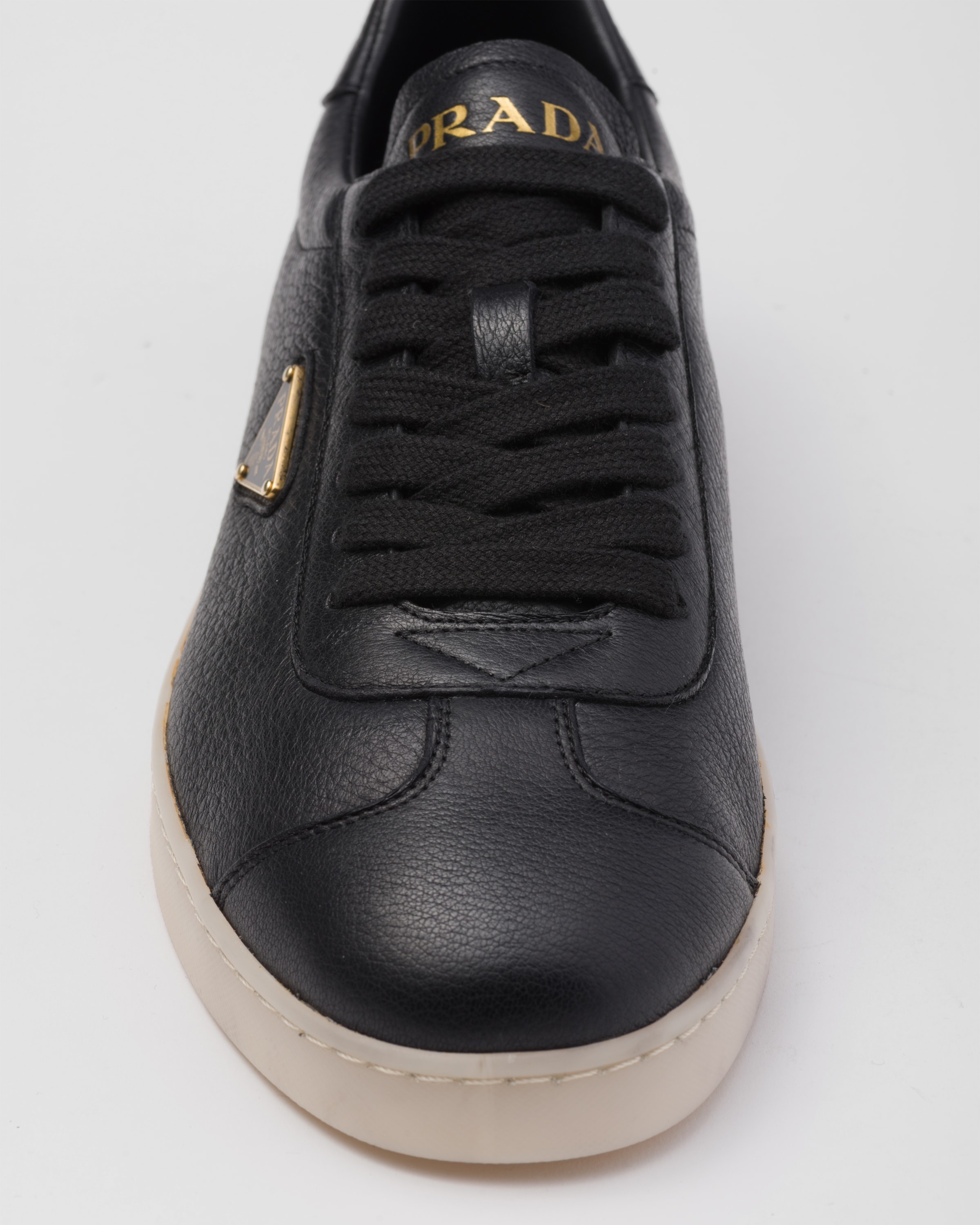 スニーカー PRADA DEER LEATHER SNEAKERS Prada Lane Deer Leather Sneakers | Saks Fifth Avenue