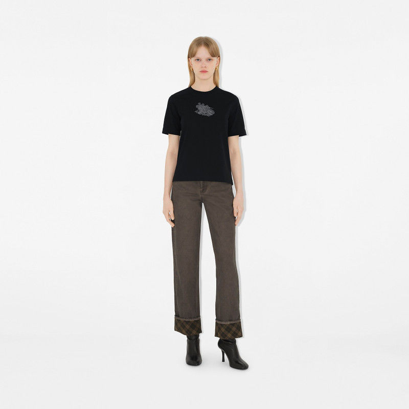 Burberry Paisley EKD Cotton T-shirt outlook