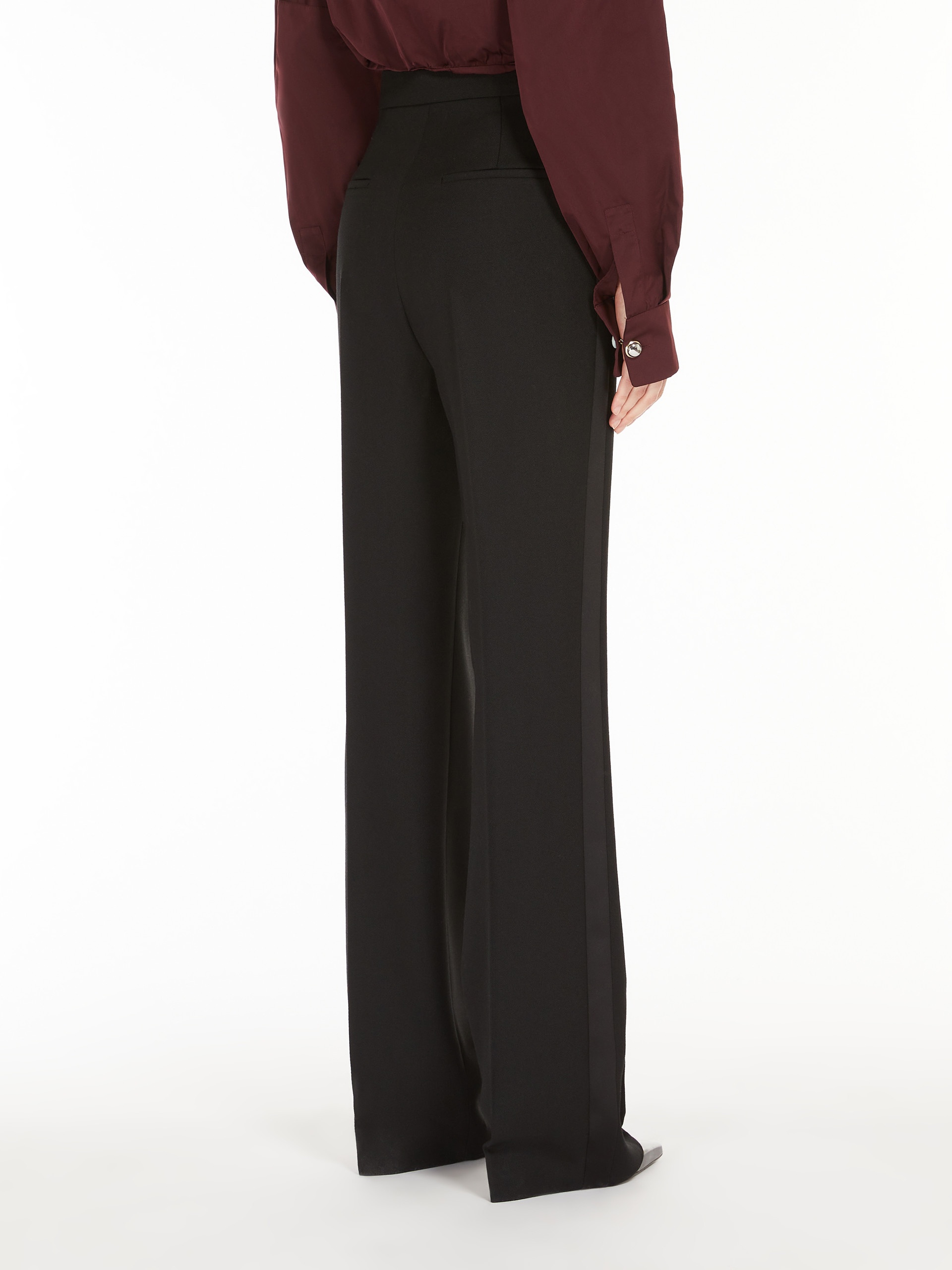 UCCIO Wool tuxedo trousers - 4