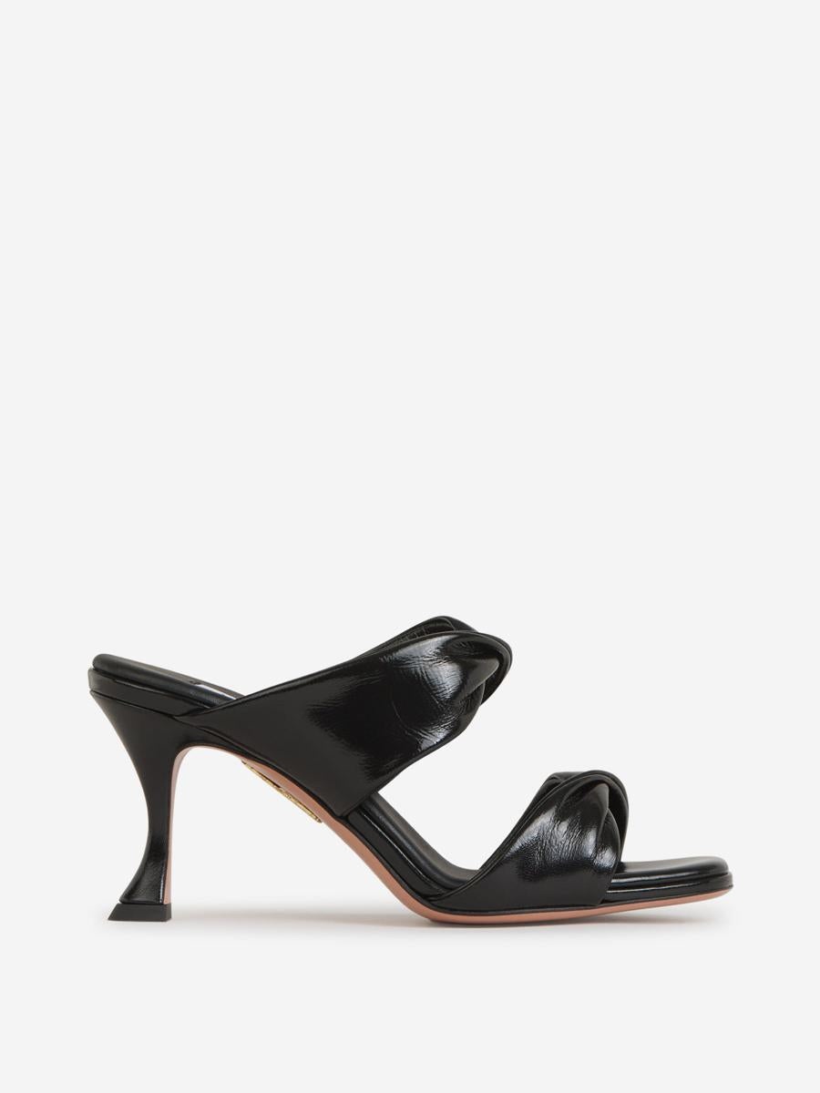 Aquazzura Twist Leather Sandals - 3