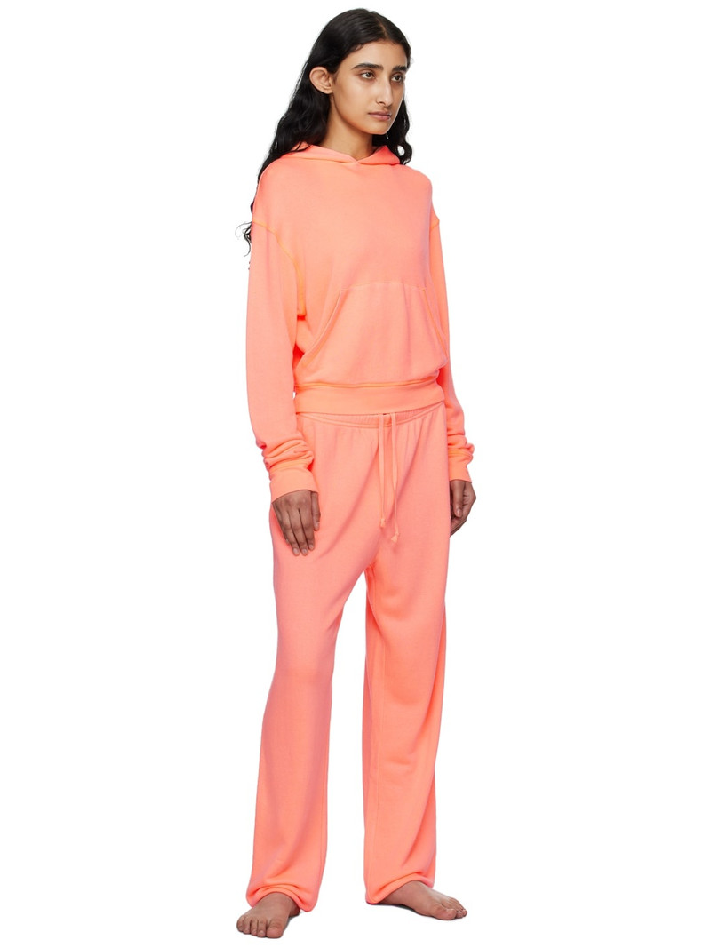 SKIMS Orange Modal French Terry Classic Hoodie outlook