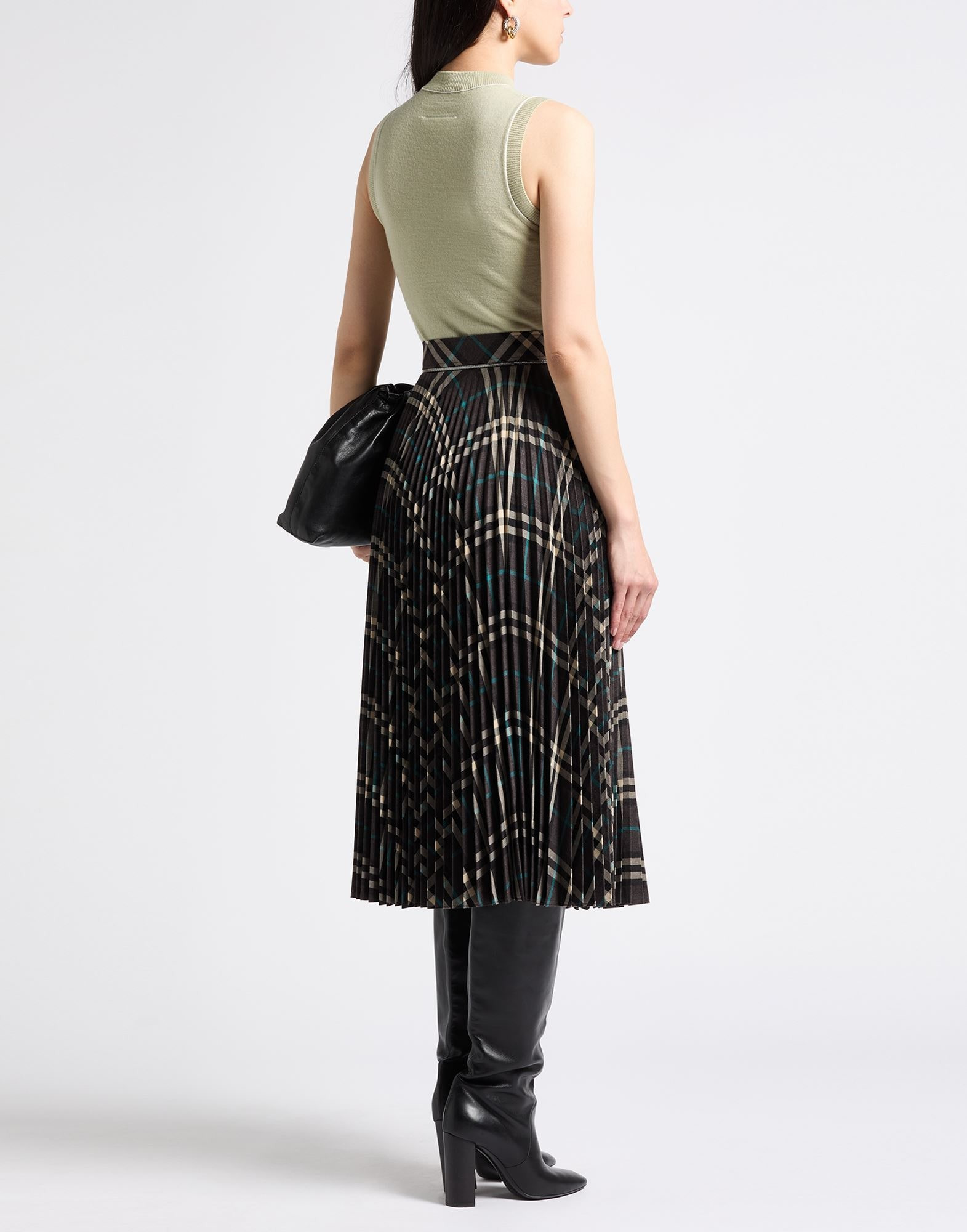 Light brown Women's Midi Skirt - 4