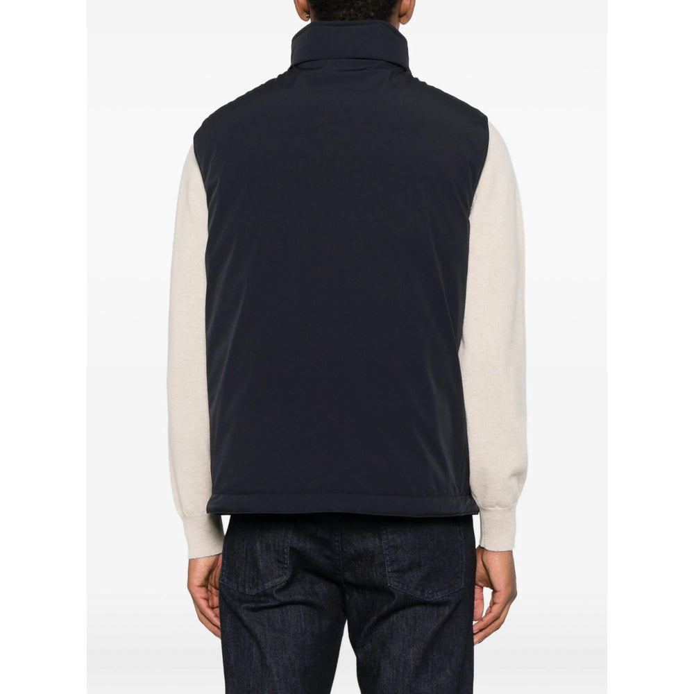 Brunello Cucinelli Blue Jackets - Waistcoats & Gilets Men - 2