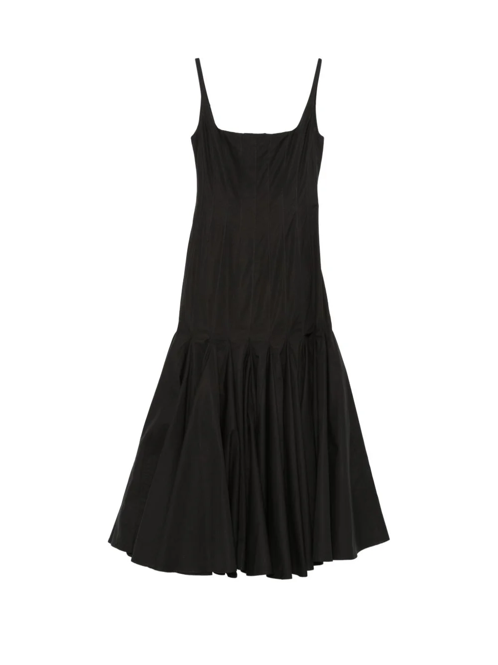 La Agave pleated midi dress - 1