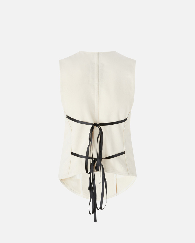 PINKO REIMAGINE PINKO X PATRICK MCDOWELL JEANS FITTED VEST outlook