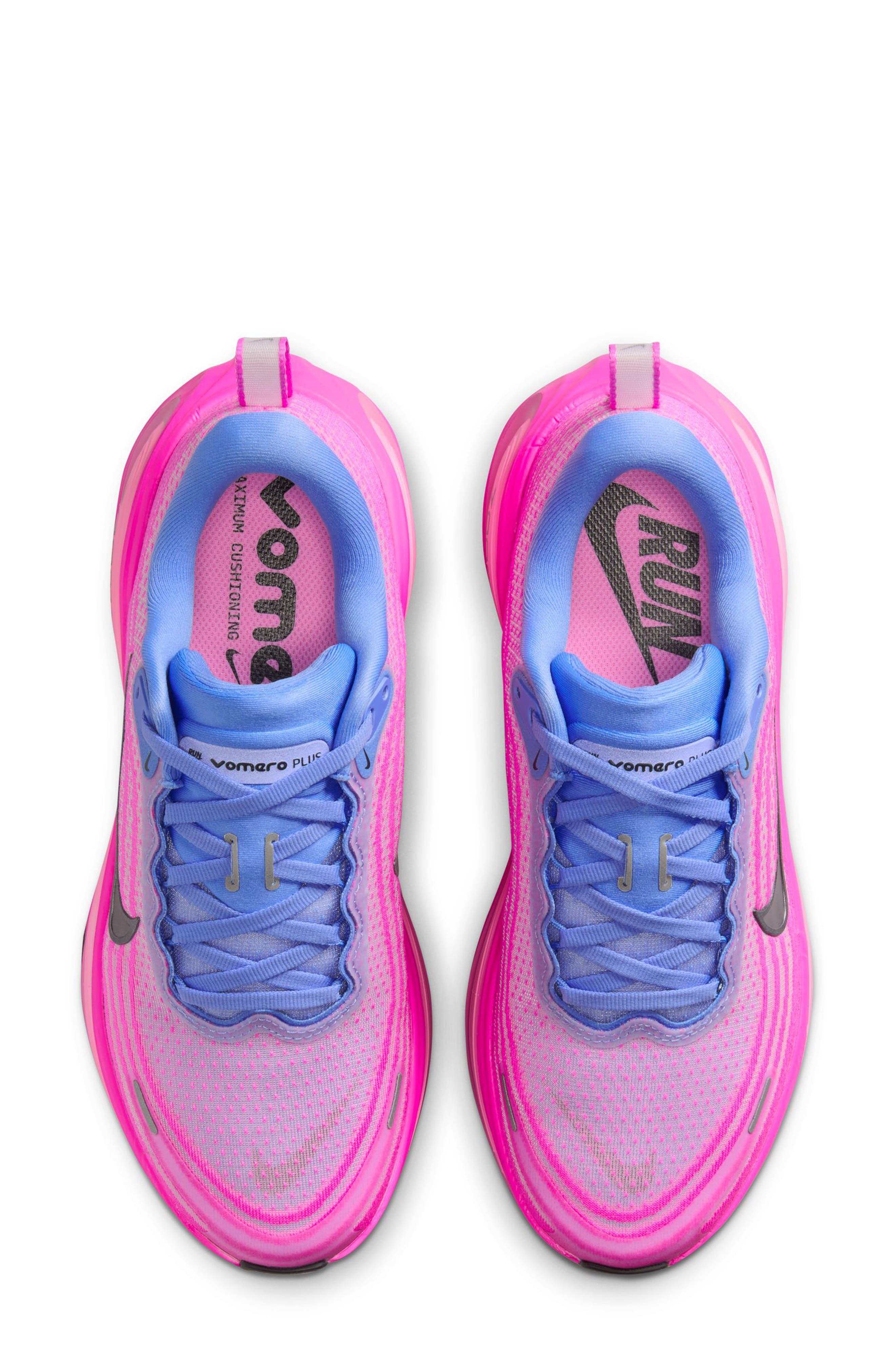 Nike Vomero Plus Running Shoe in Royal Pulse/Dark Grey/Pink at Nordstrom - 3
