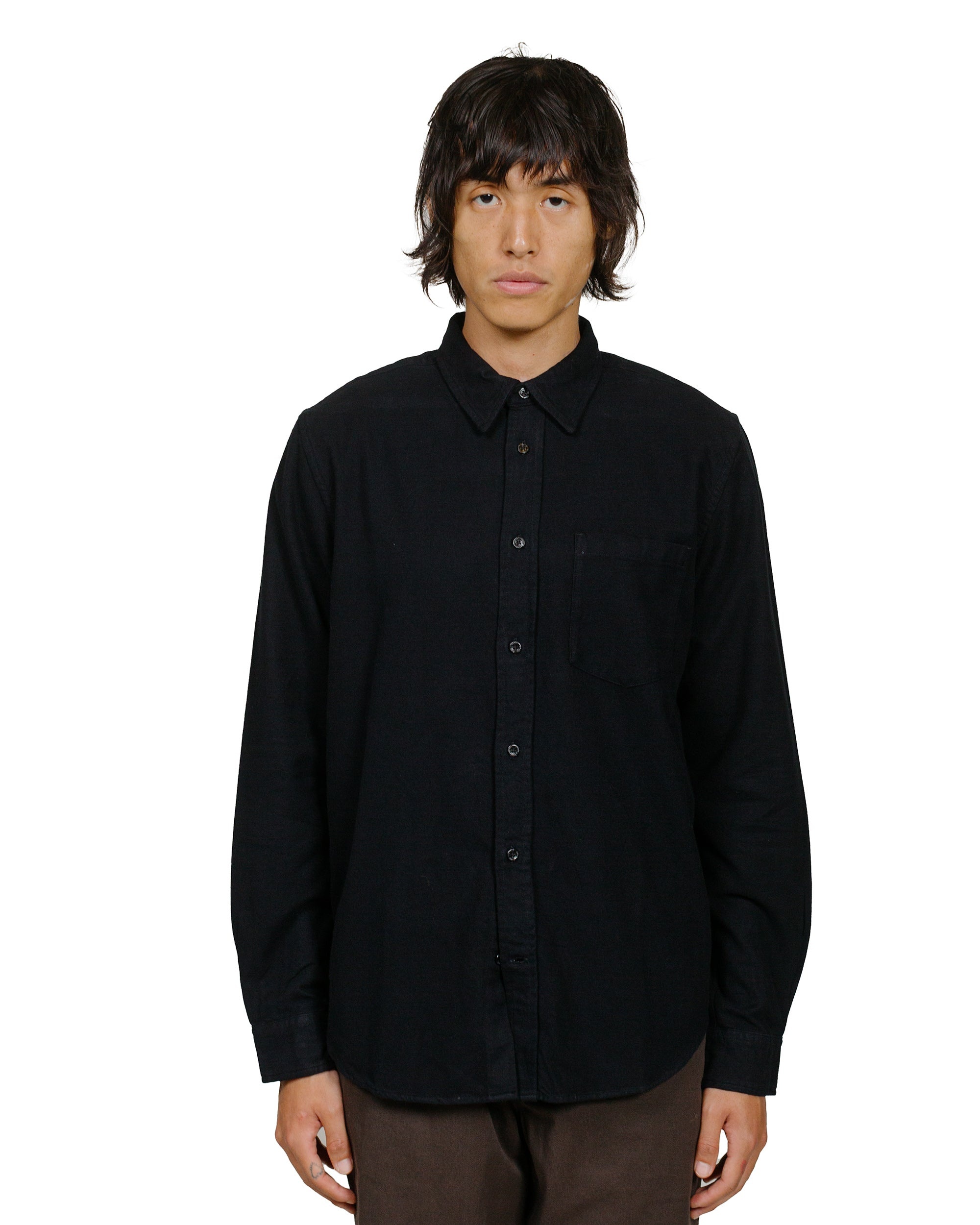 Osvald Flannel Shirt Black - 2