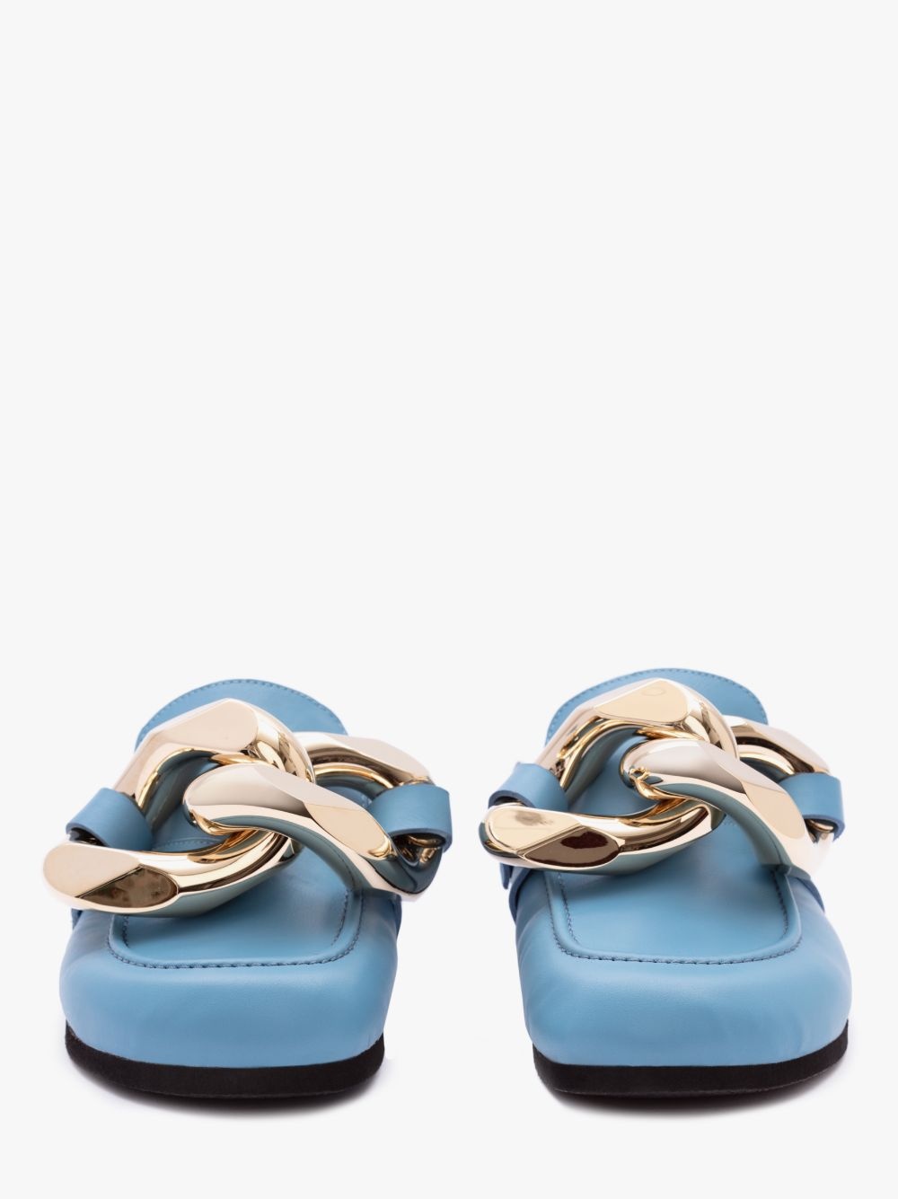 MEN'S CHAIN LOAFER MULES - 3