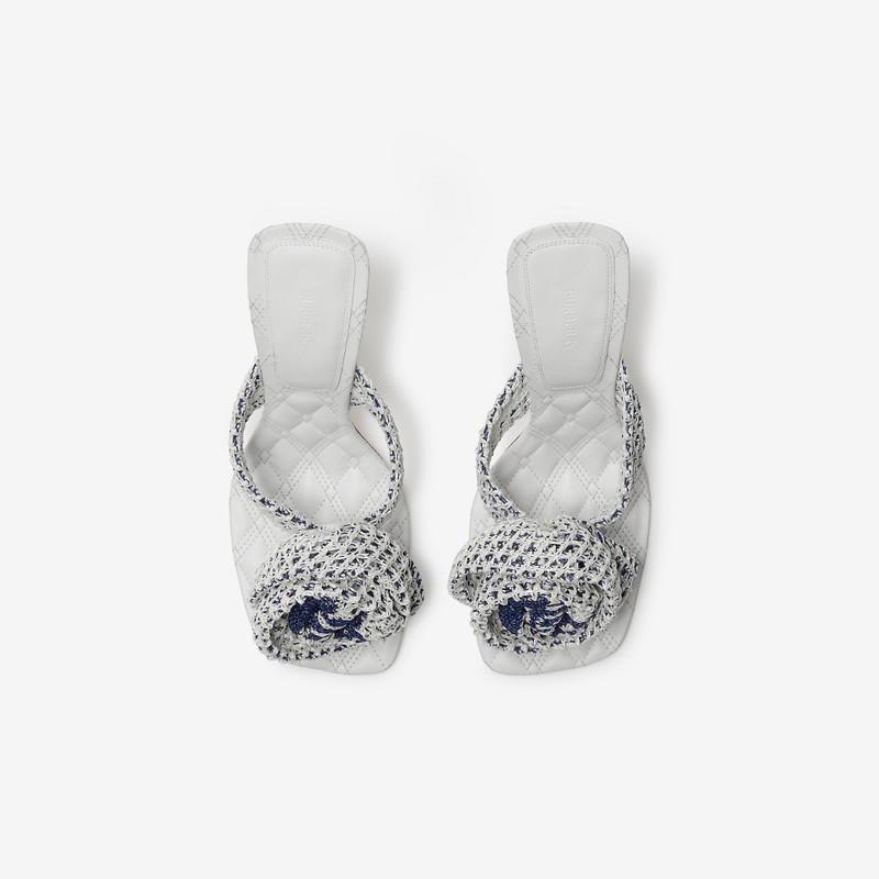 Crochet Rose Sandals 5