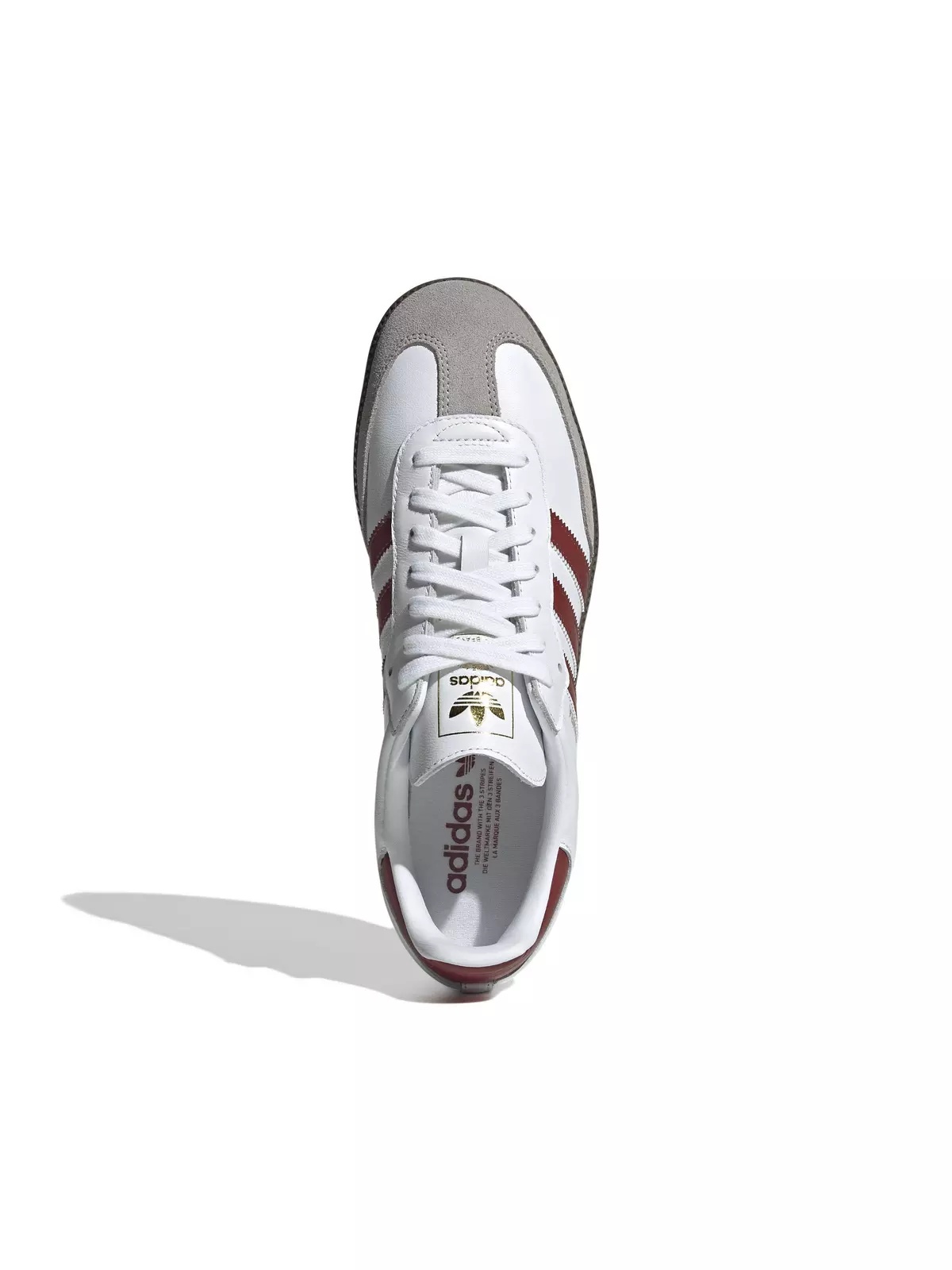 Originals Samba OG "Ftwr White/Preloved Ruby/Clear Granite" Men's Shoe - 5